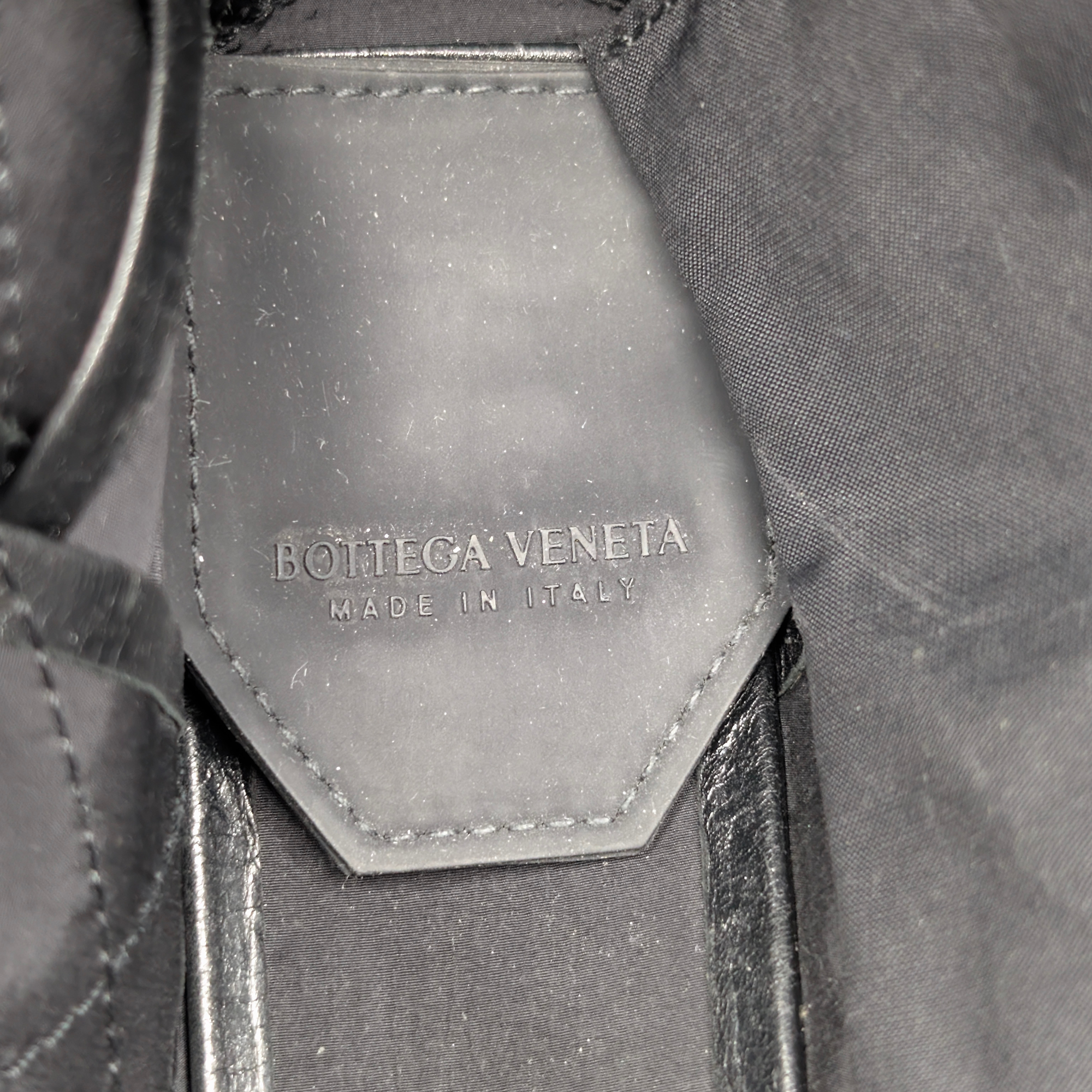 Bottega Veneta Intrecciato Cassette Bag Black