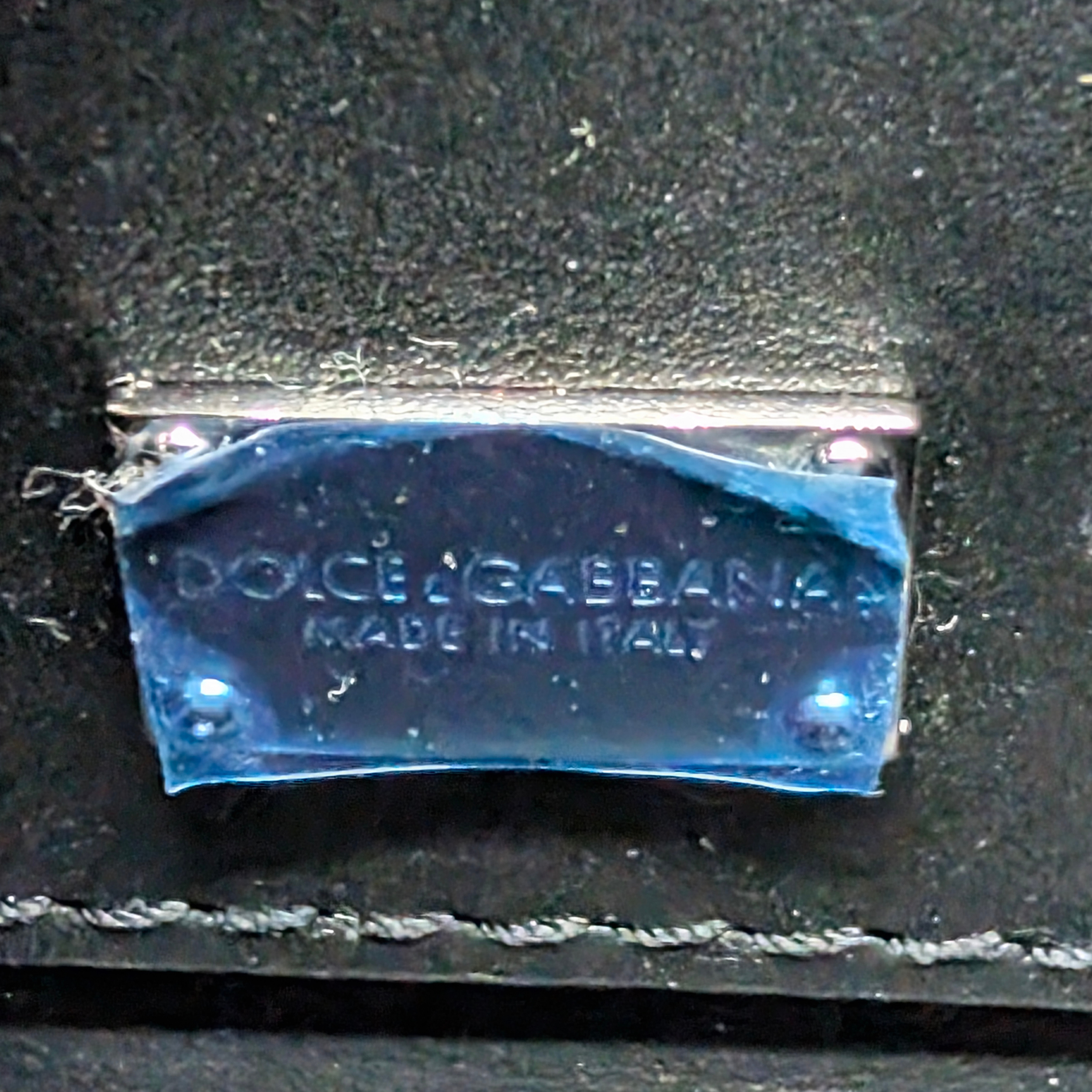 Dolce & Gabbana DG Logo Crystals Embellished Bag