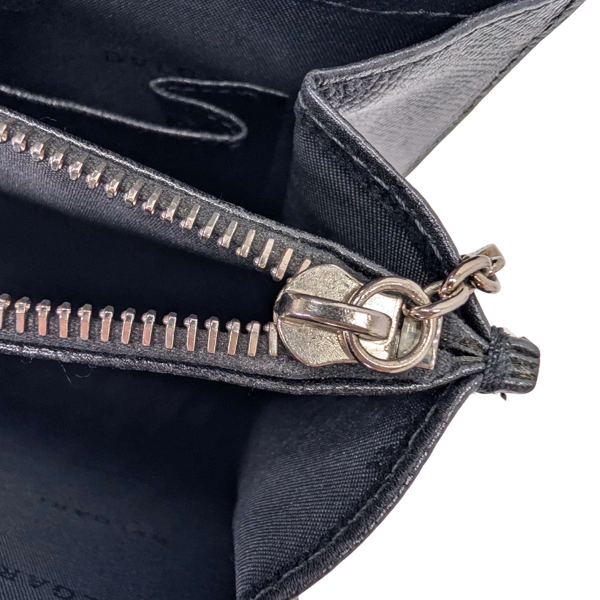 Bvlgari Leather Shoulder Bag Black