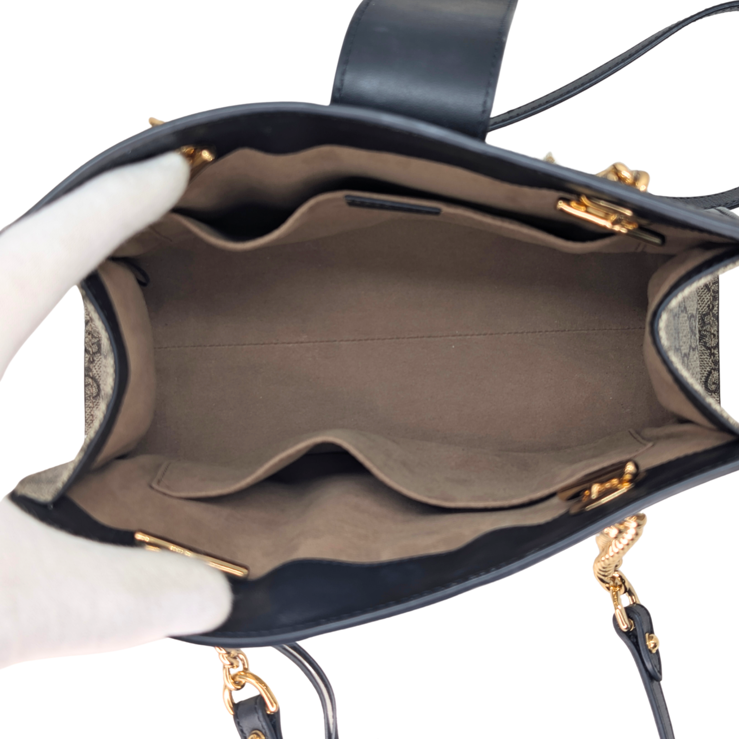 Gucci Padlock Small GG Supreme Shoulder Bag Tote