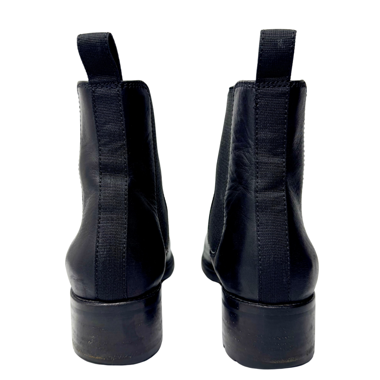Chanel Black Calfskin Elastic Ankle Boots – Size 36