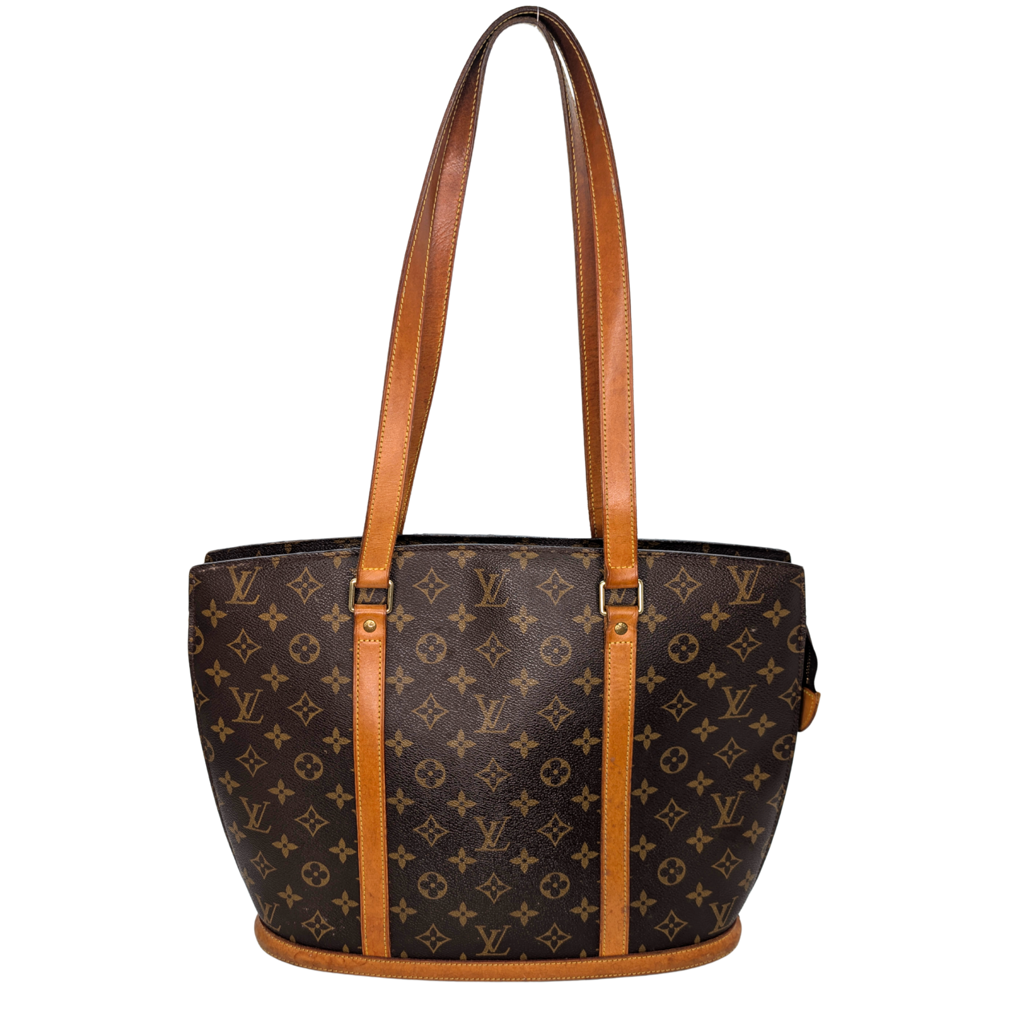 Louis Vuitton Babylone Monogram Tote Bag Brown