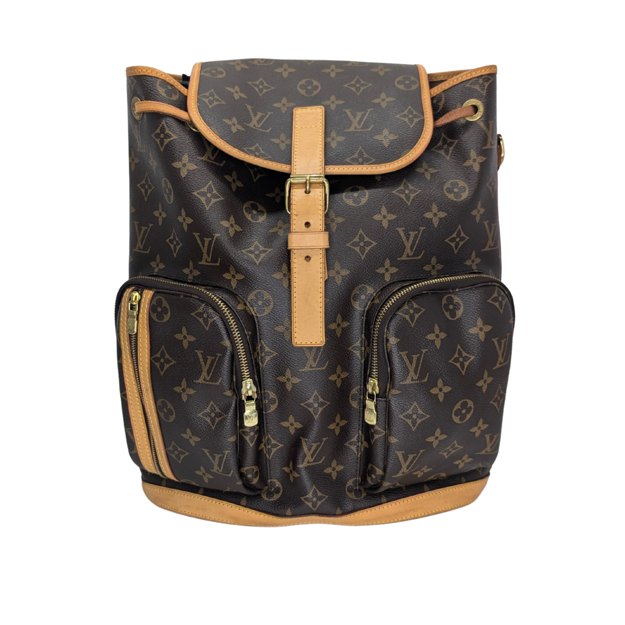 Louis Vuitton Bosphore Monogram Backpack Brown