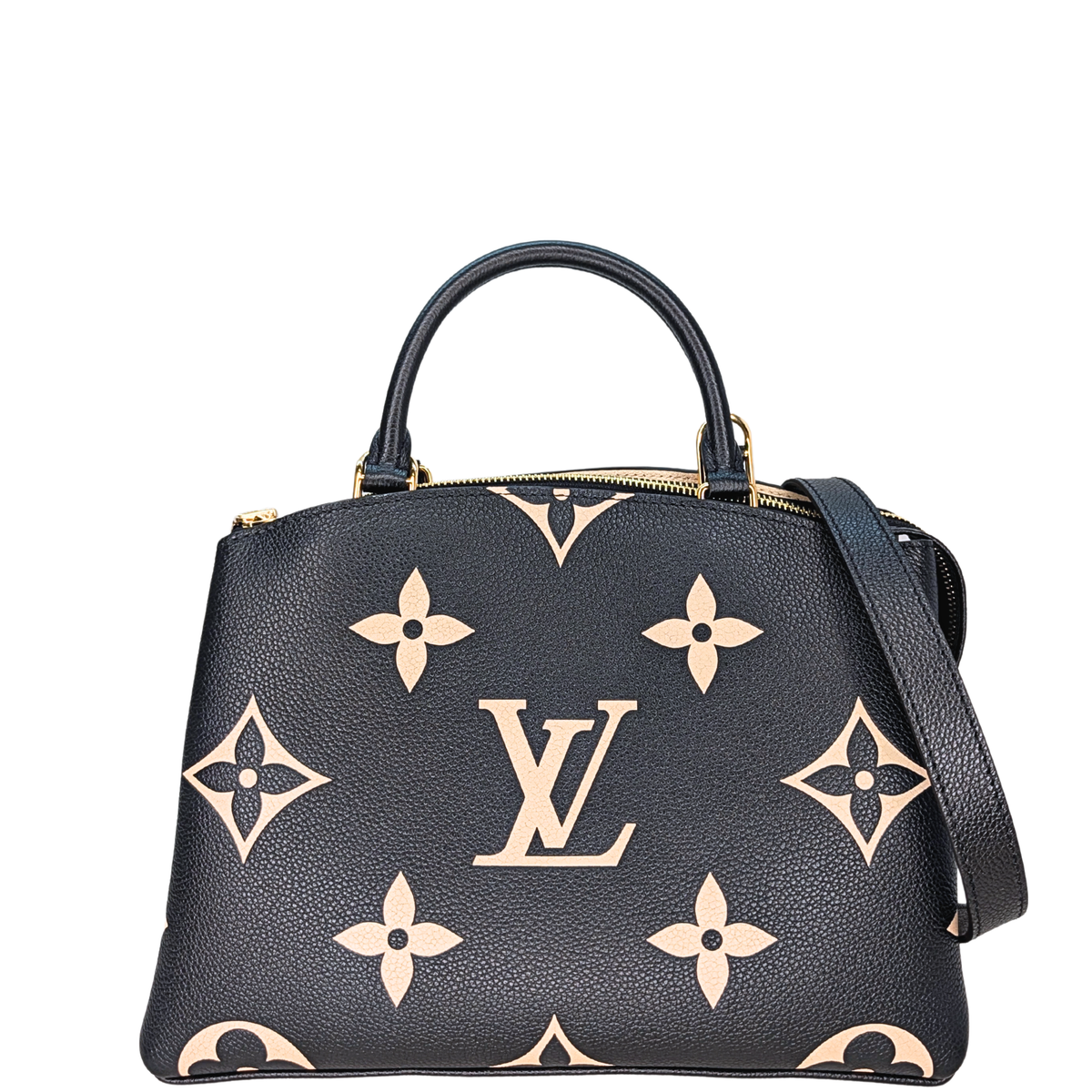 Louis Vuitton Petit Palais Bicolor Handbag