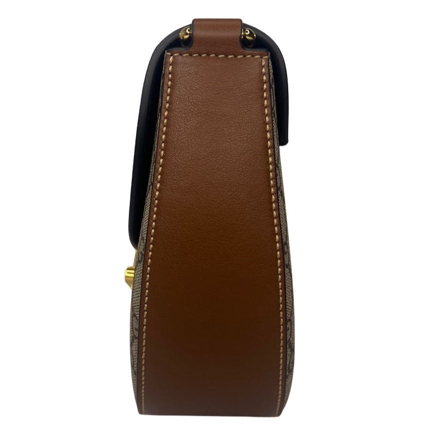 Gucci Padlock Medium GG Supreme Saddle Messenger Bag