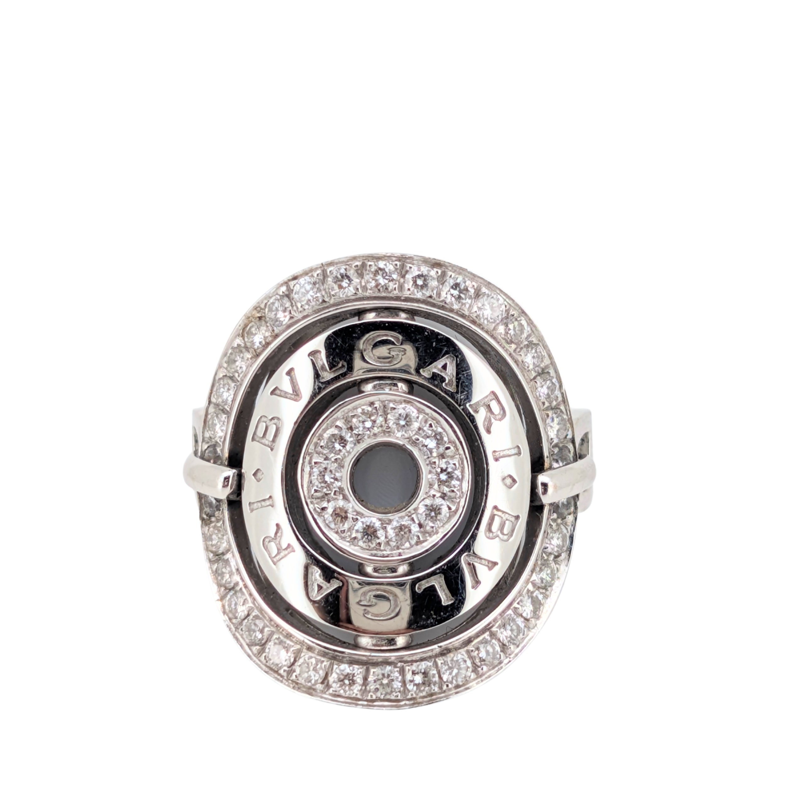 Bvlgari Astrale Cerchi Diamond Ring Previously Owned by Cathy Freeman