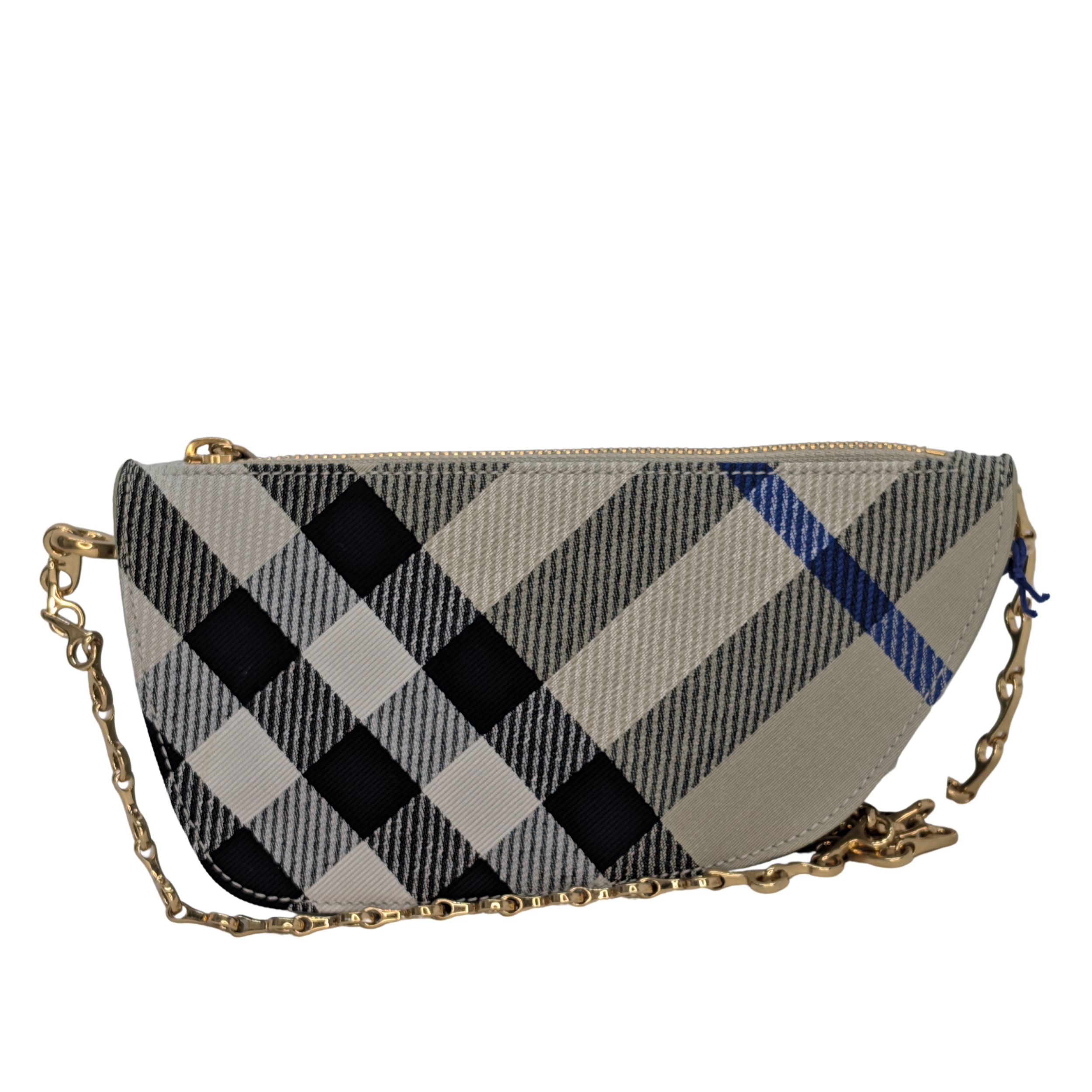 Burberry Check Shield mini shoulder bag