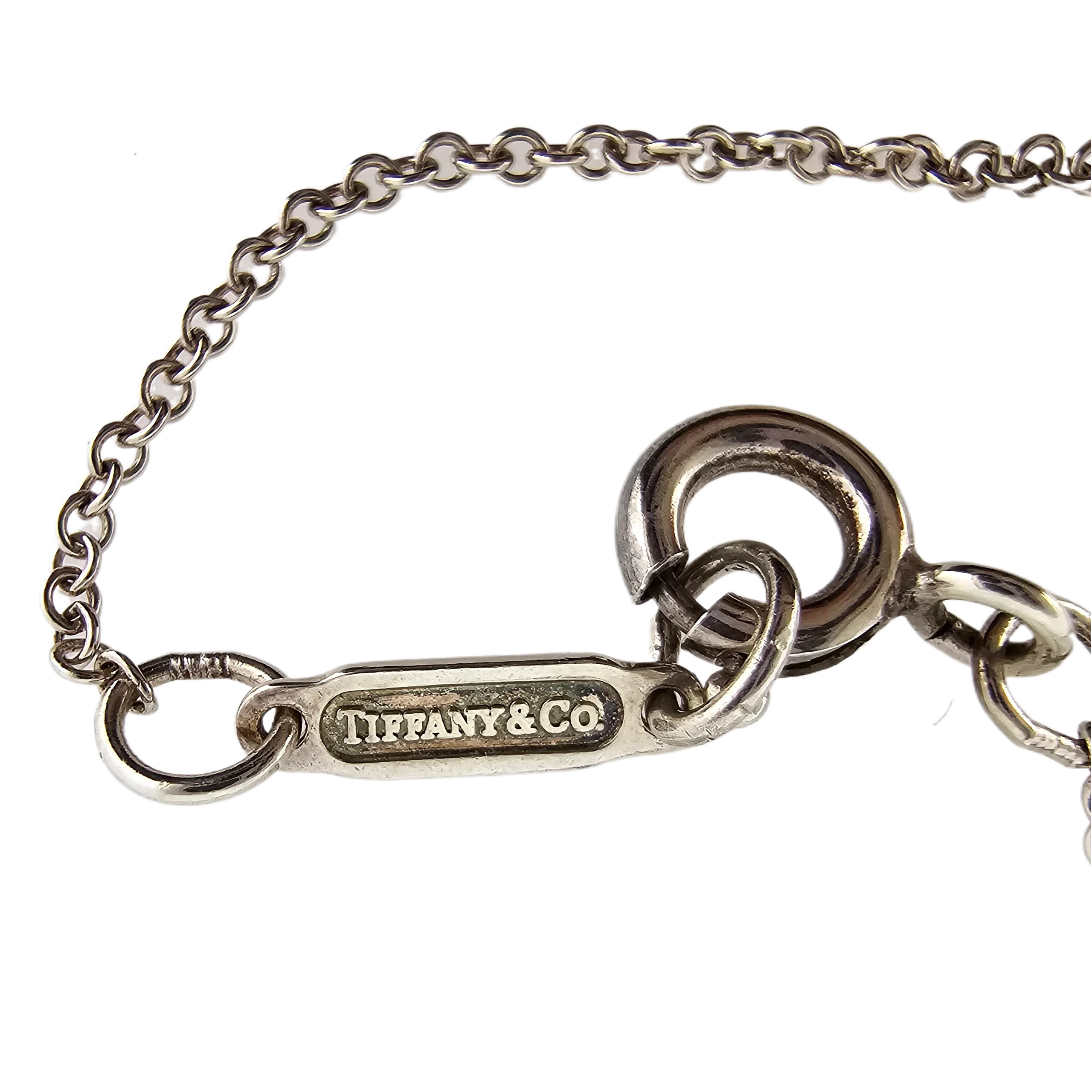 Tiffany & Co Signature X Cross Sterling Silver & 18k Gold Necklace