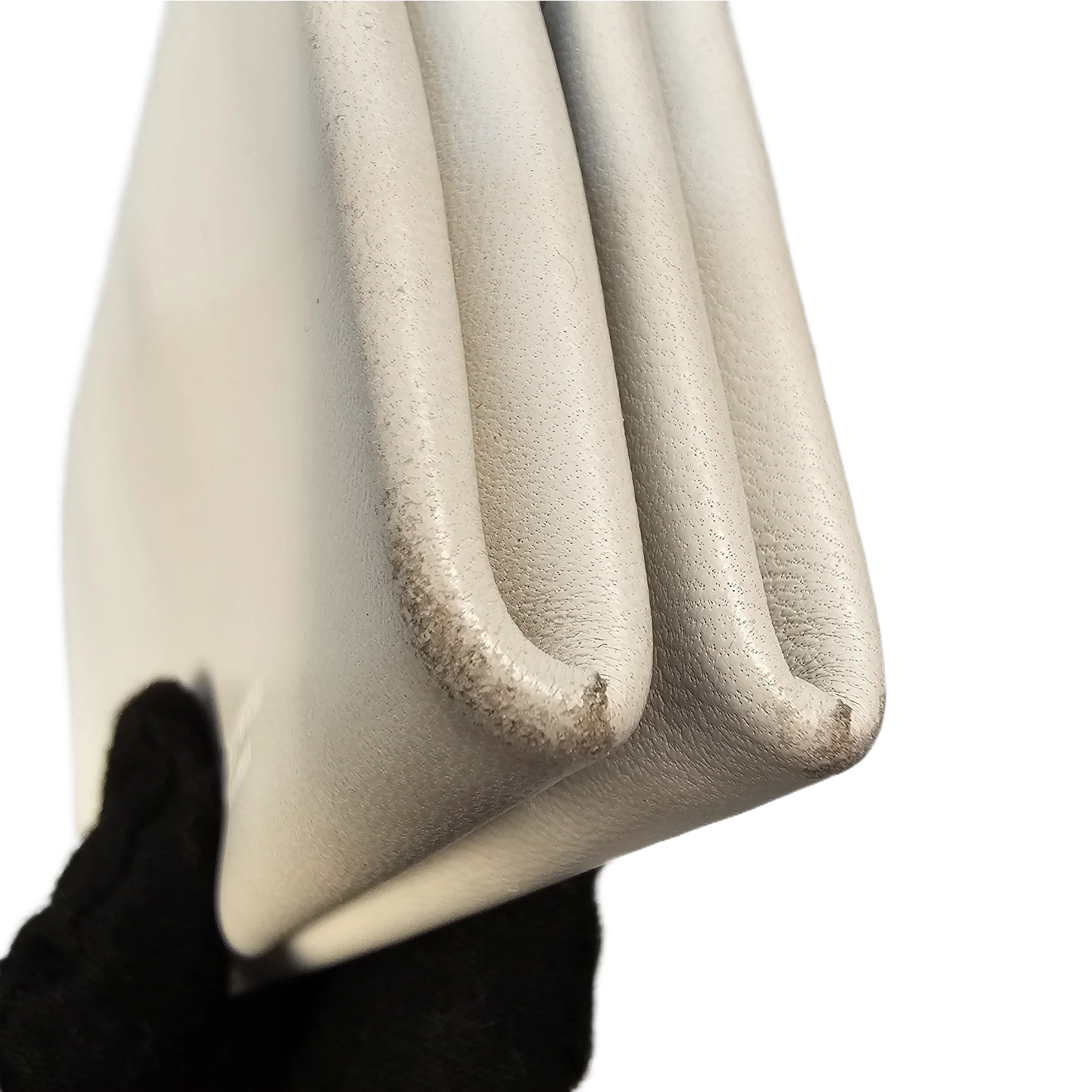 Bottega Veneta White Leather Wallet