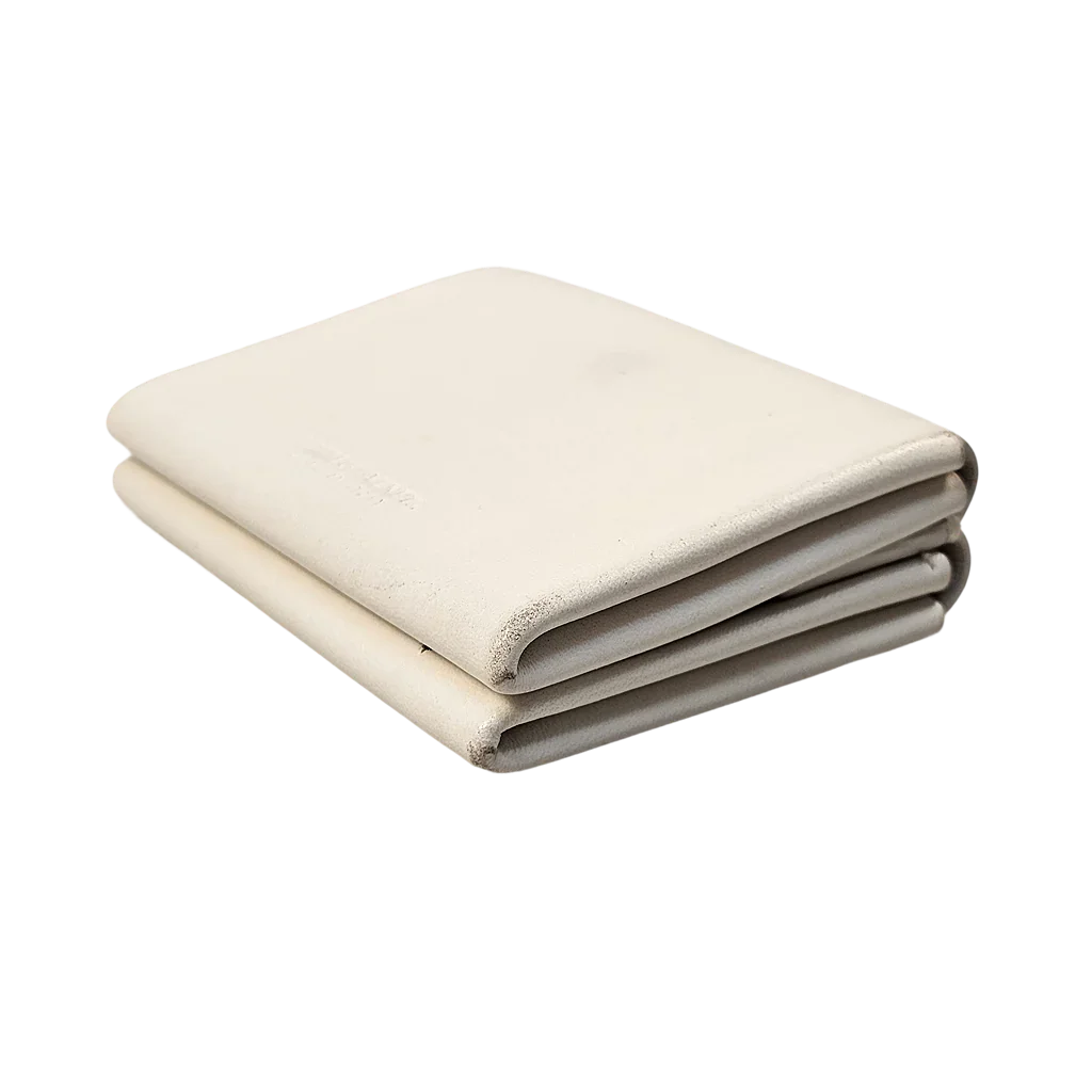 Bottega Veneta White Leather Wallet