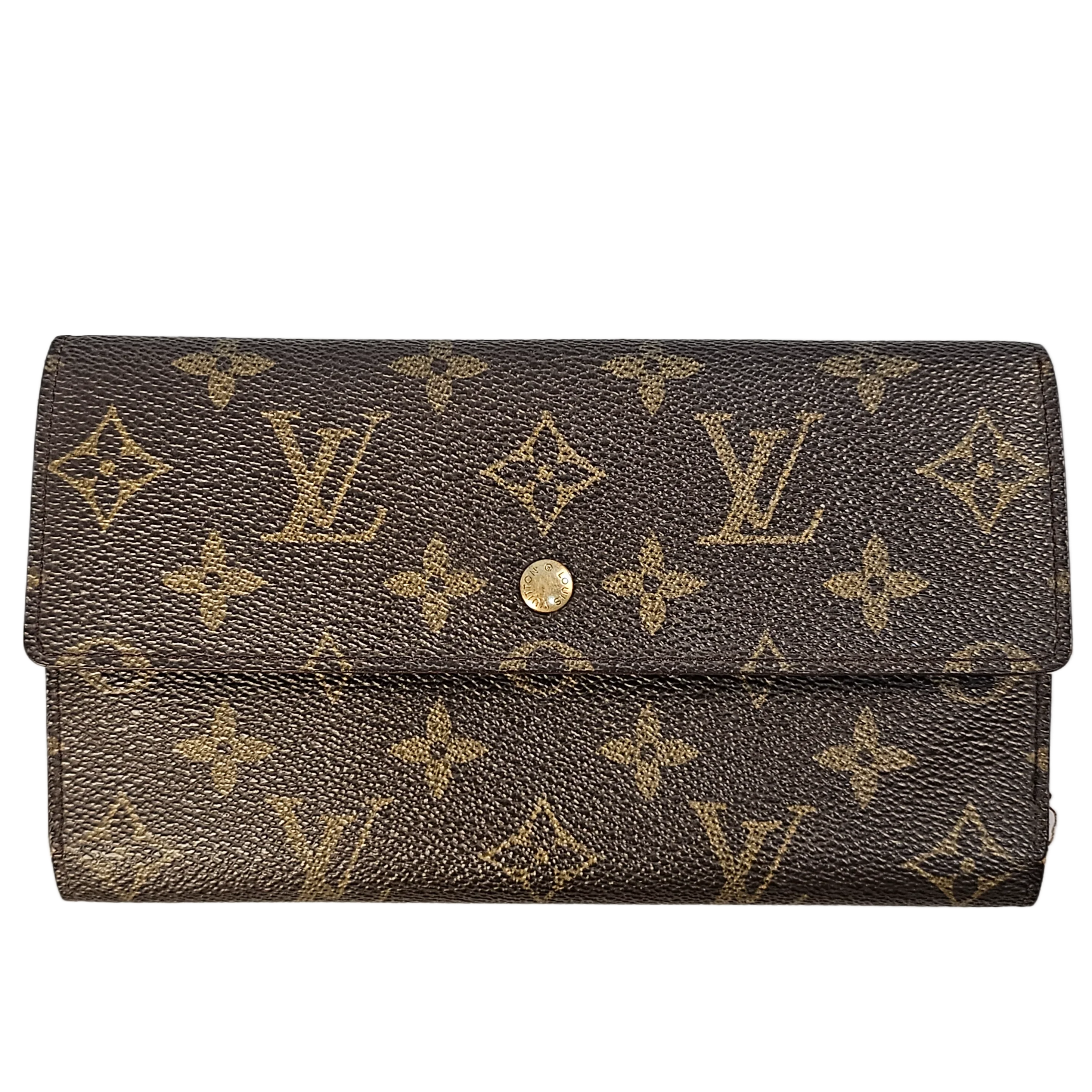 Louis Vuitton Portefeuille Sarah Monogram Long Wallet