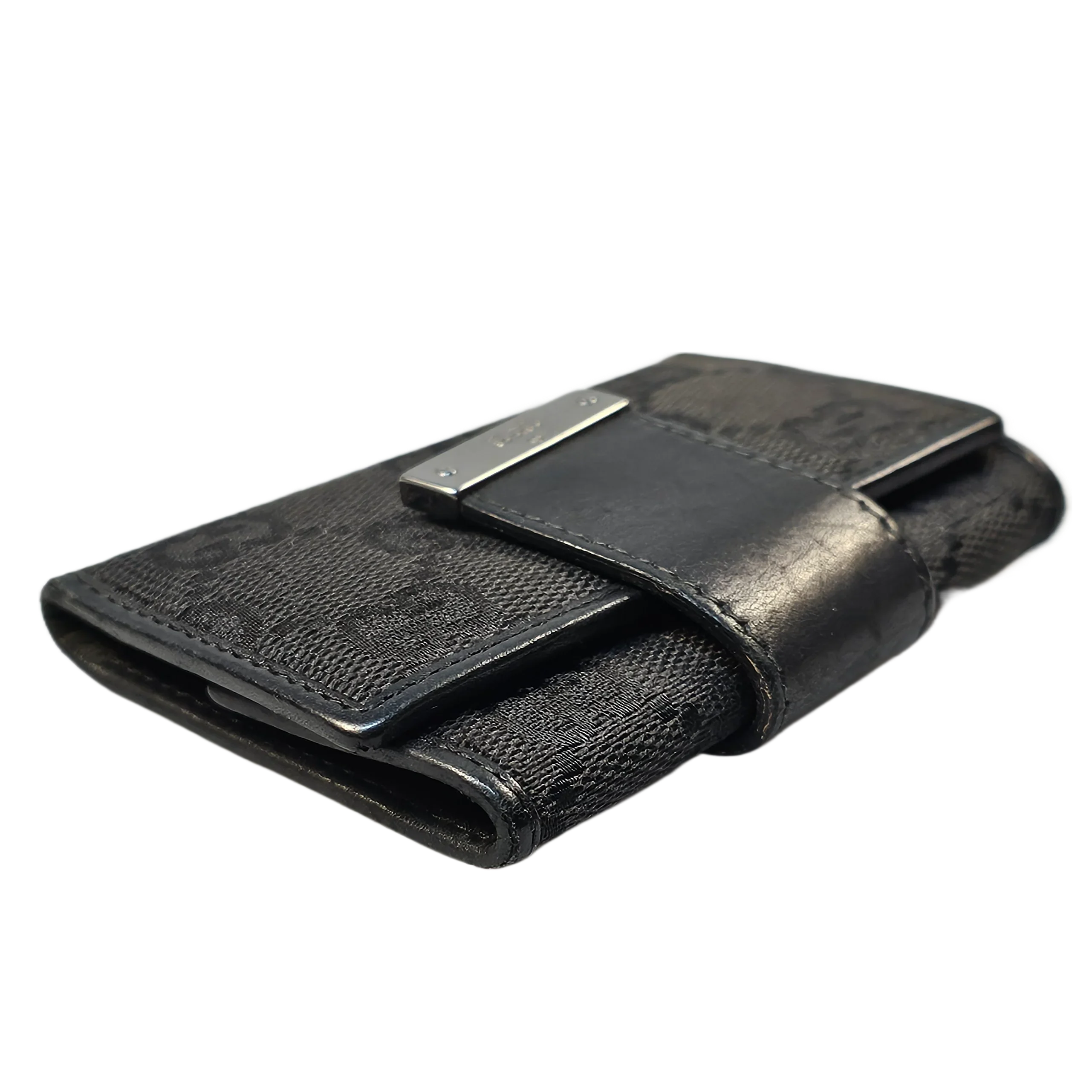 Gucci Monogram Key Case Holder Wallet