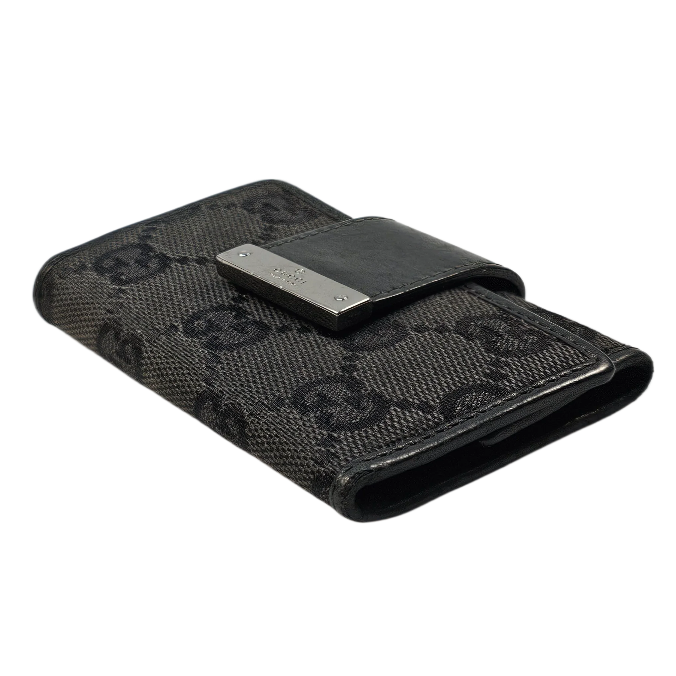 Gucci Monogram Key Case Holder Wallet