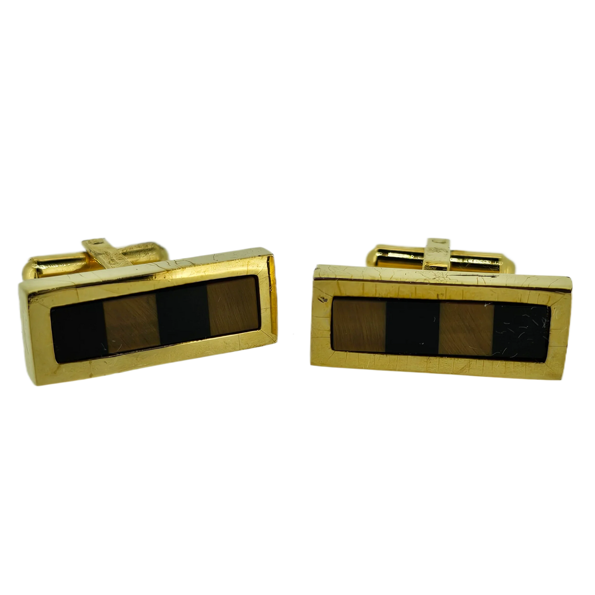 Dior Metal Gold-tone Cufflinks - Lost Designer