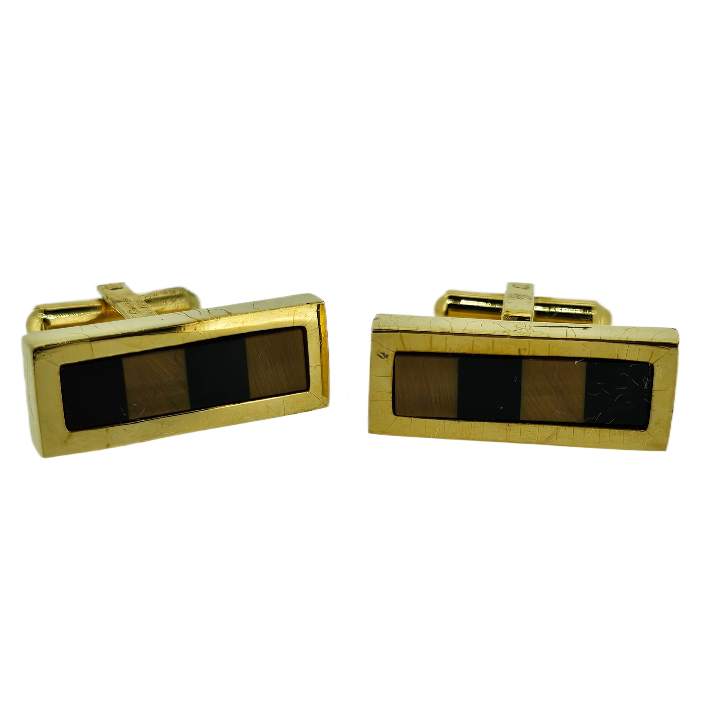 Dior Metal Gold-tone Cufflinks