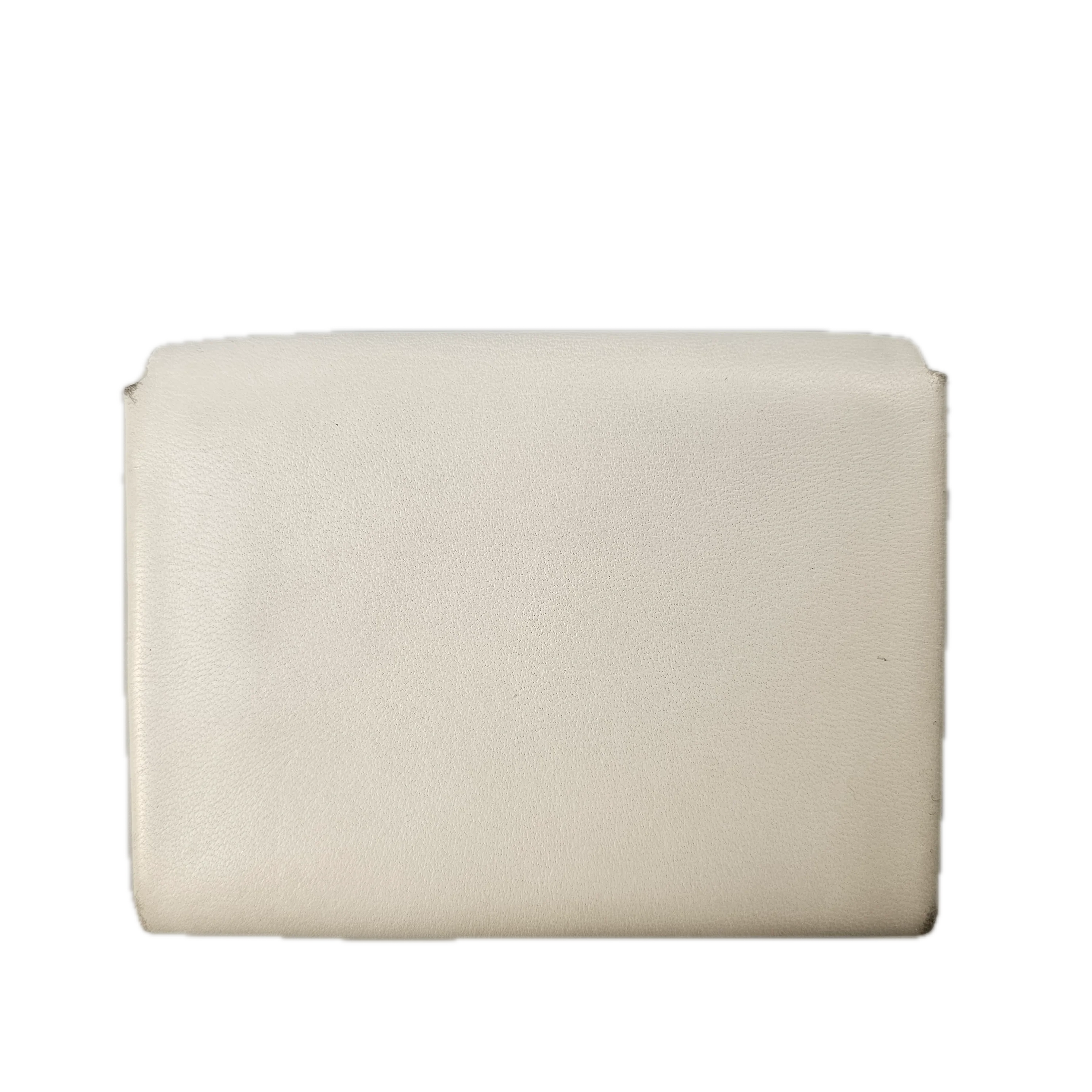 Bottega Veneta White Leather Wallet