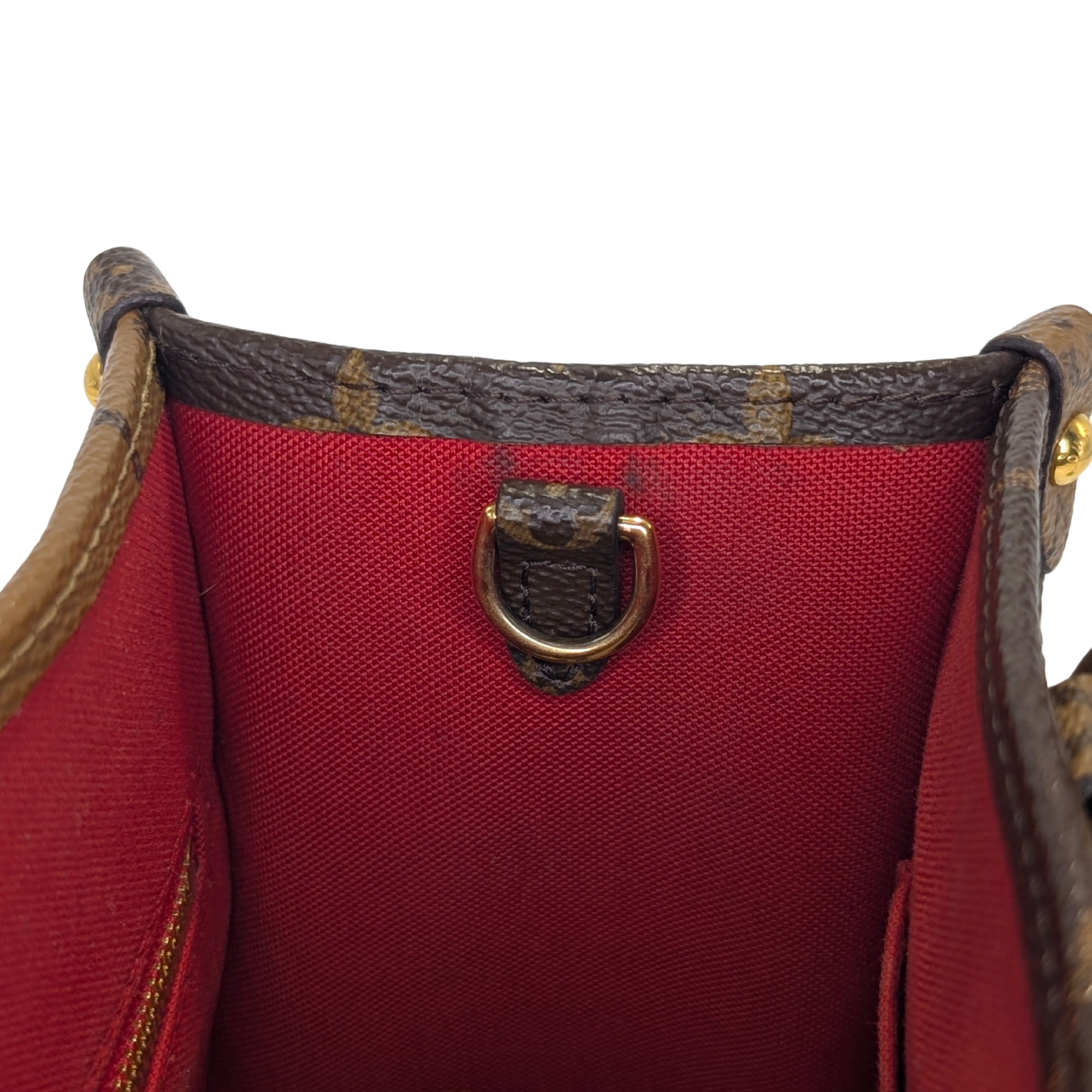 Louis Vuitton OnTheGo PM Monogram Handbag Brown