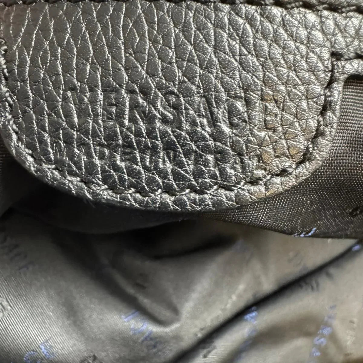 Versace Carry On Large Leather Black - Lost Designer