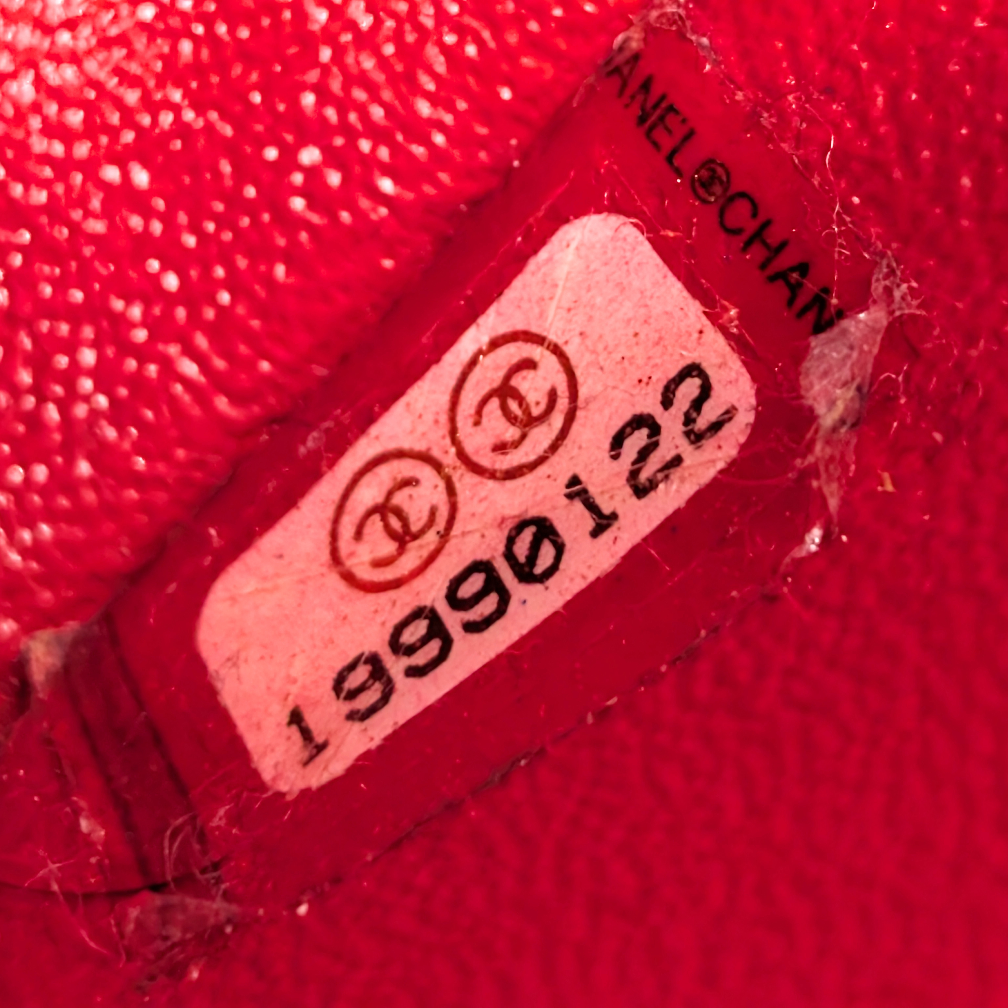 Chanel Mini Rectangular Classic Flap Bag Red