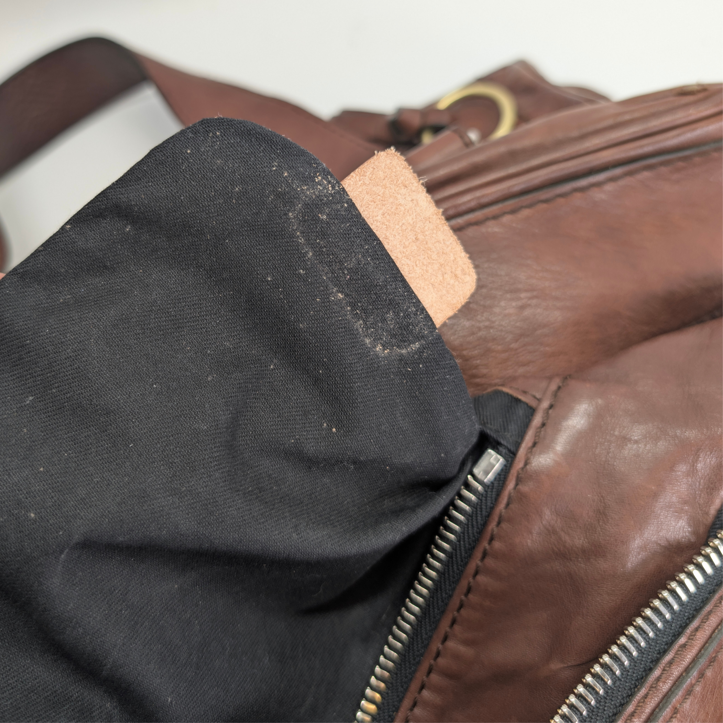 Chloe Betty Leather Handbag Brown