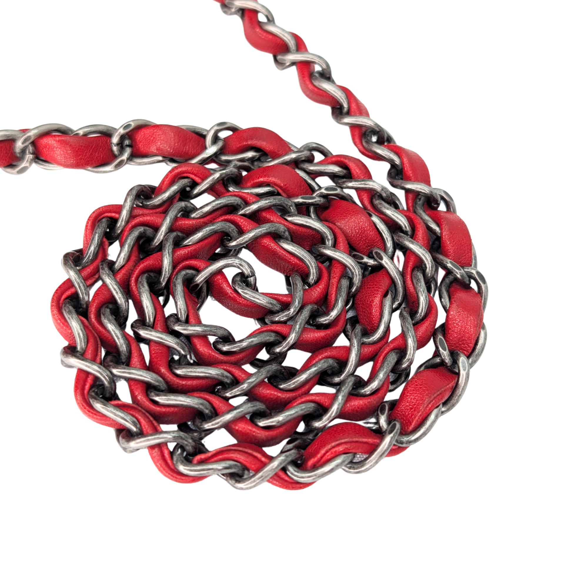 Chanel Mini Rectangular Classic Flap Bag Red