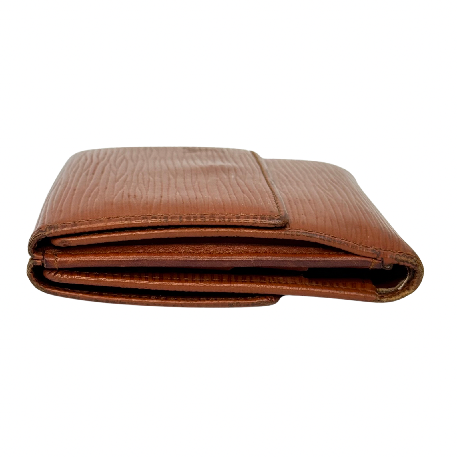 Louis Vuitton Epi Leather Compact Wallet Brown