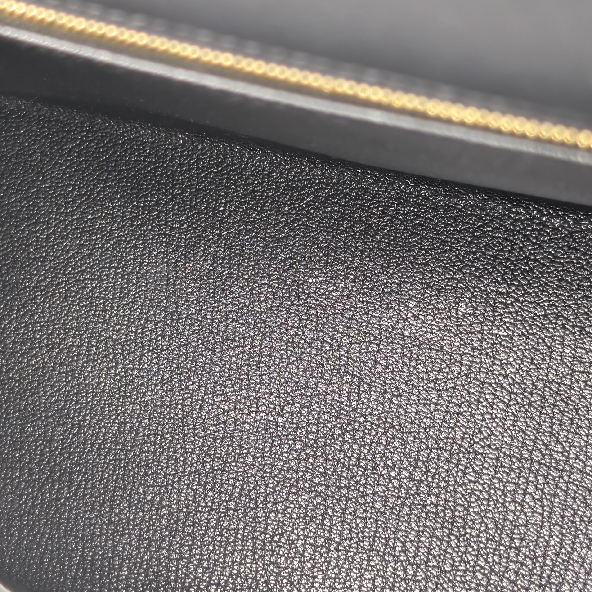 Hermes Kelly 32 Sellier Sombrero Box Leather GHW Matte Black X Stamp