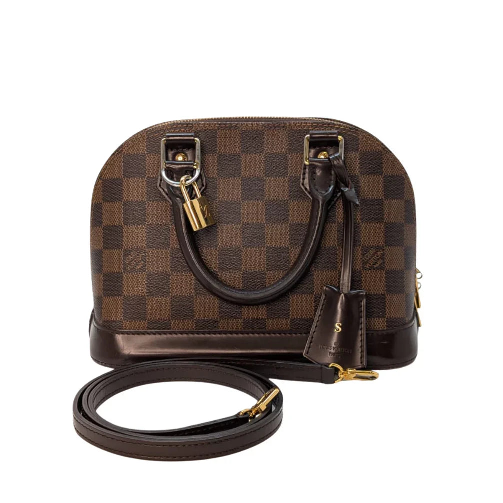 Louis Vuitton Alma BB Damier Bag - Lost Designer