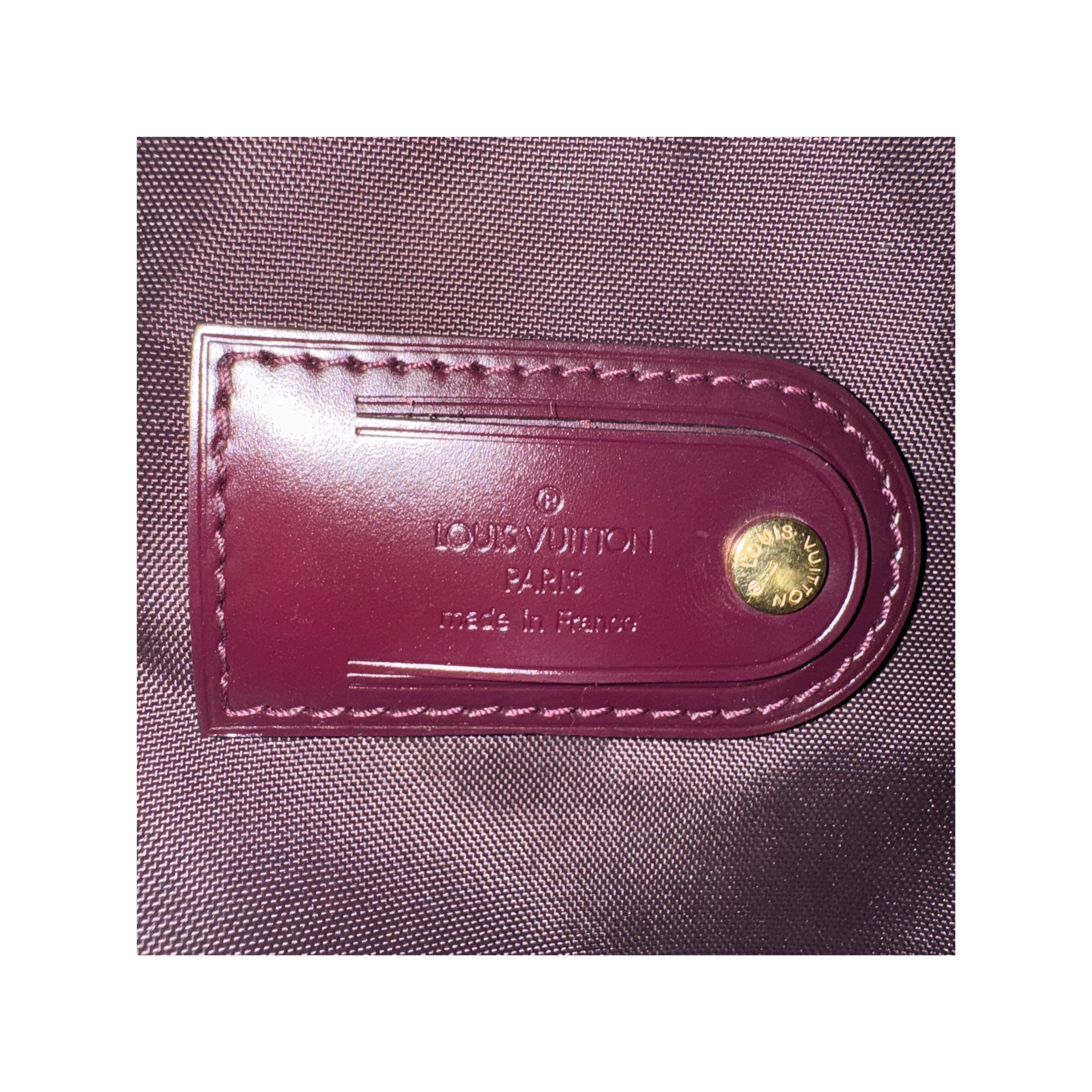 Louis Vuitton Pegase 45 Luggage Bag Leather Burgundy
