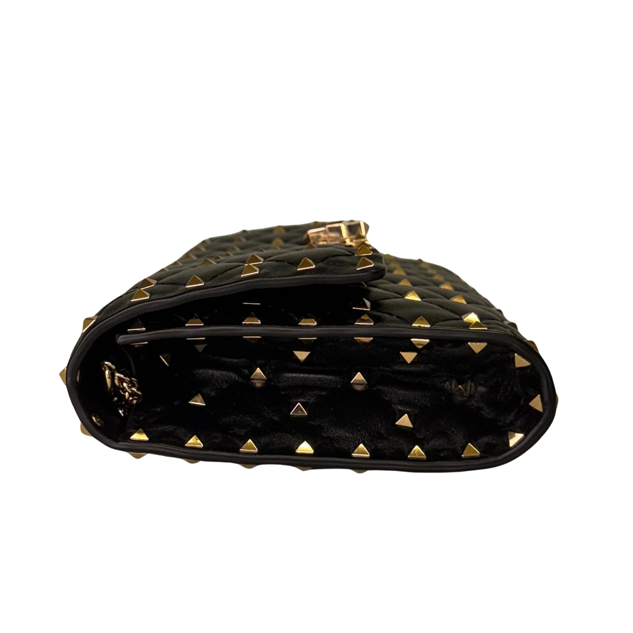 Valentino Garavani Rockstud Spike Bag Black