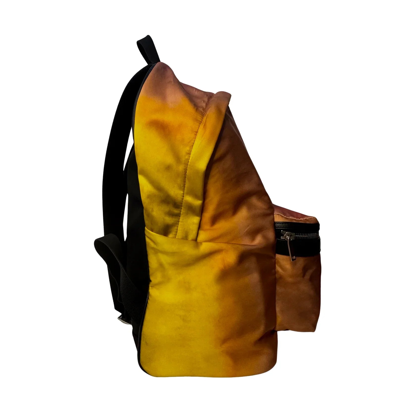 Saint Laurent YSL Multicolor Canvas Backpack Bag