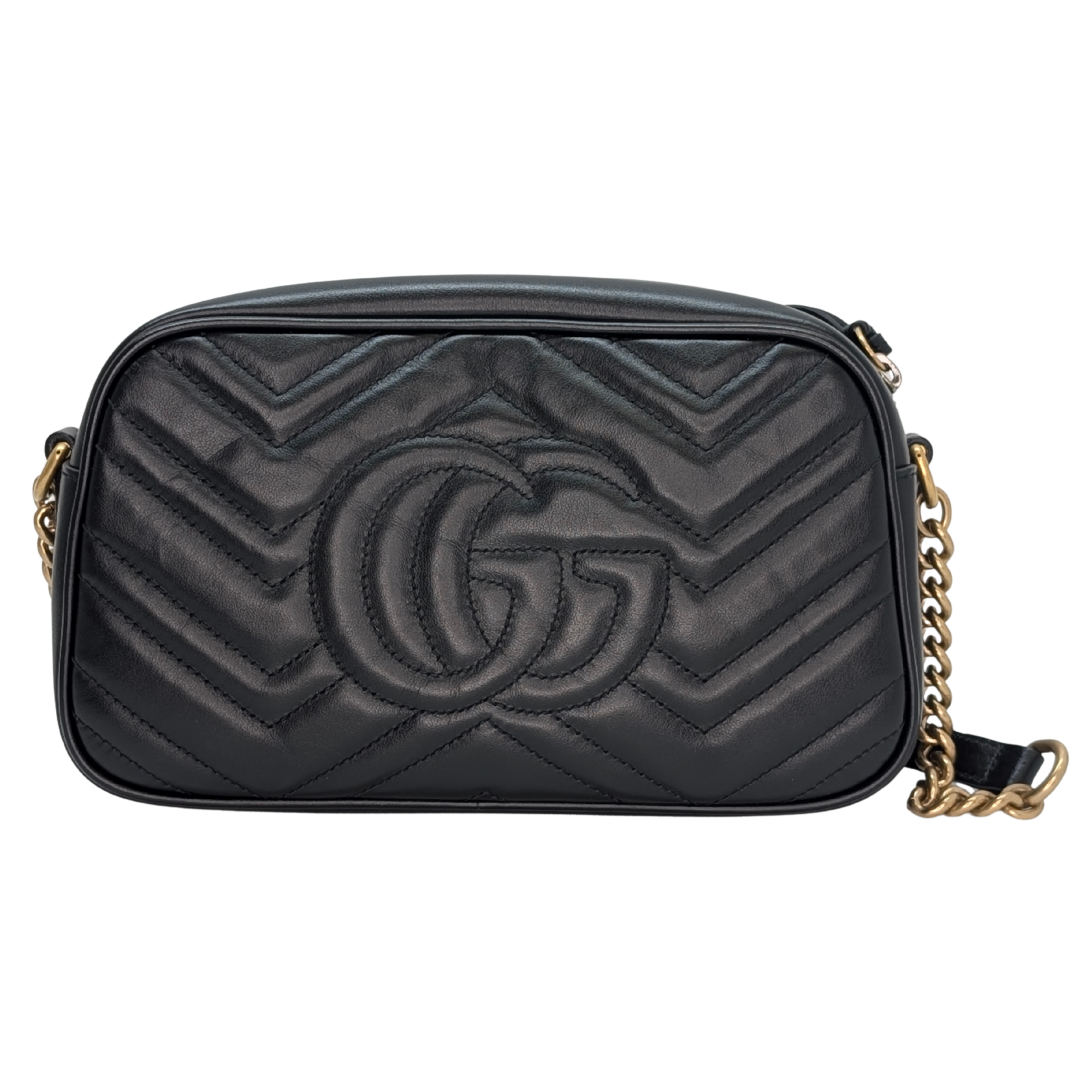 Gucci GG Marmont Small Shoulder Bag Black