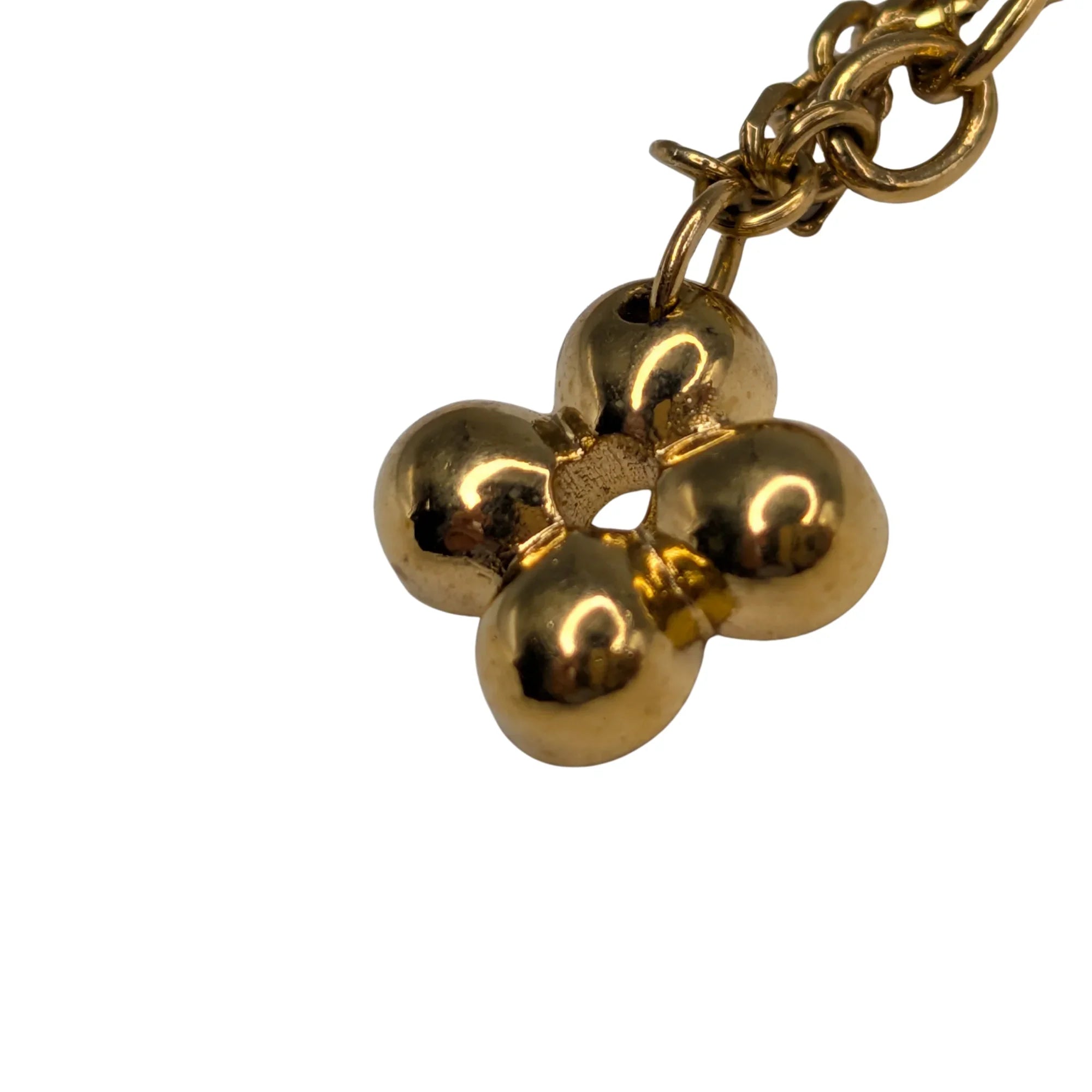 Louis Vuitton Blooming Supple Necklace Gold Tone - Lost Designer