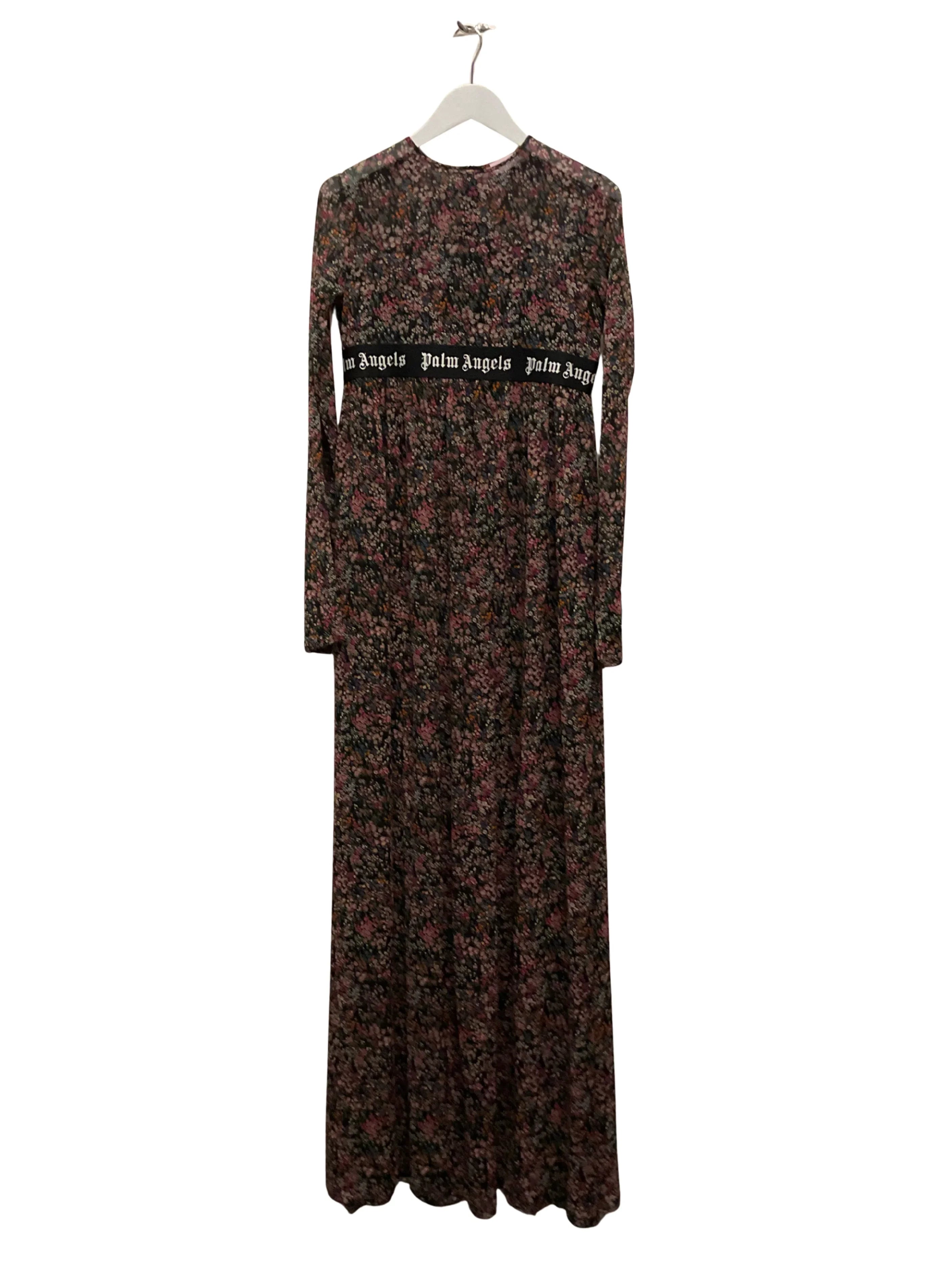 Palm Angels Long Dress Floral Multicolour 42 - Lost Designer