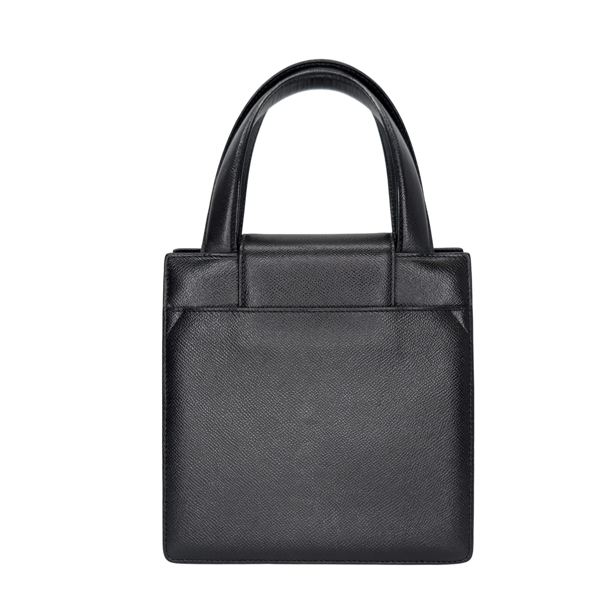 Bvlgari Leather Shoulder Bag Black