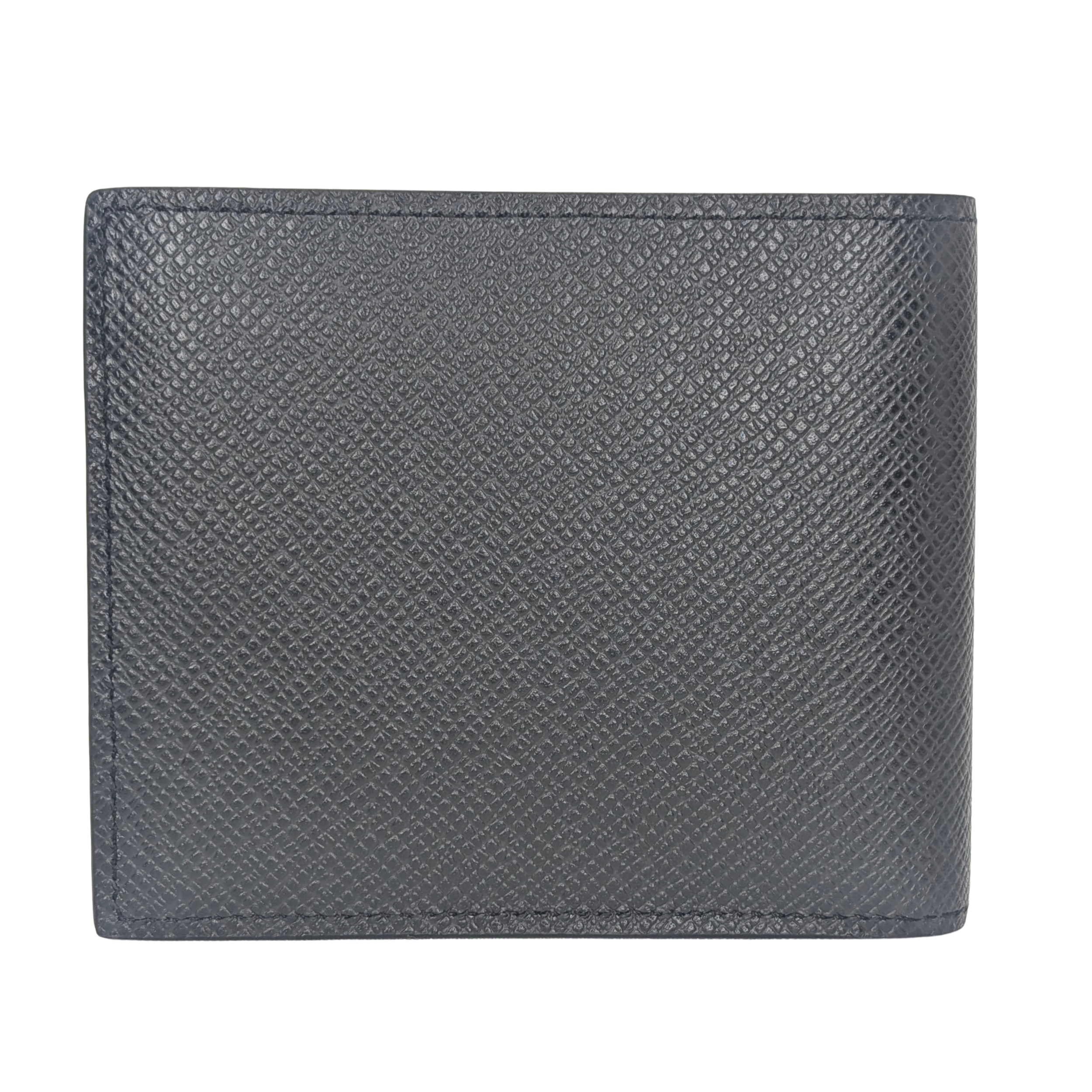 Louis Vuitton Bifold Men's Wallet Leather Black