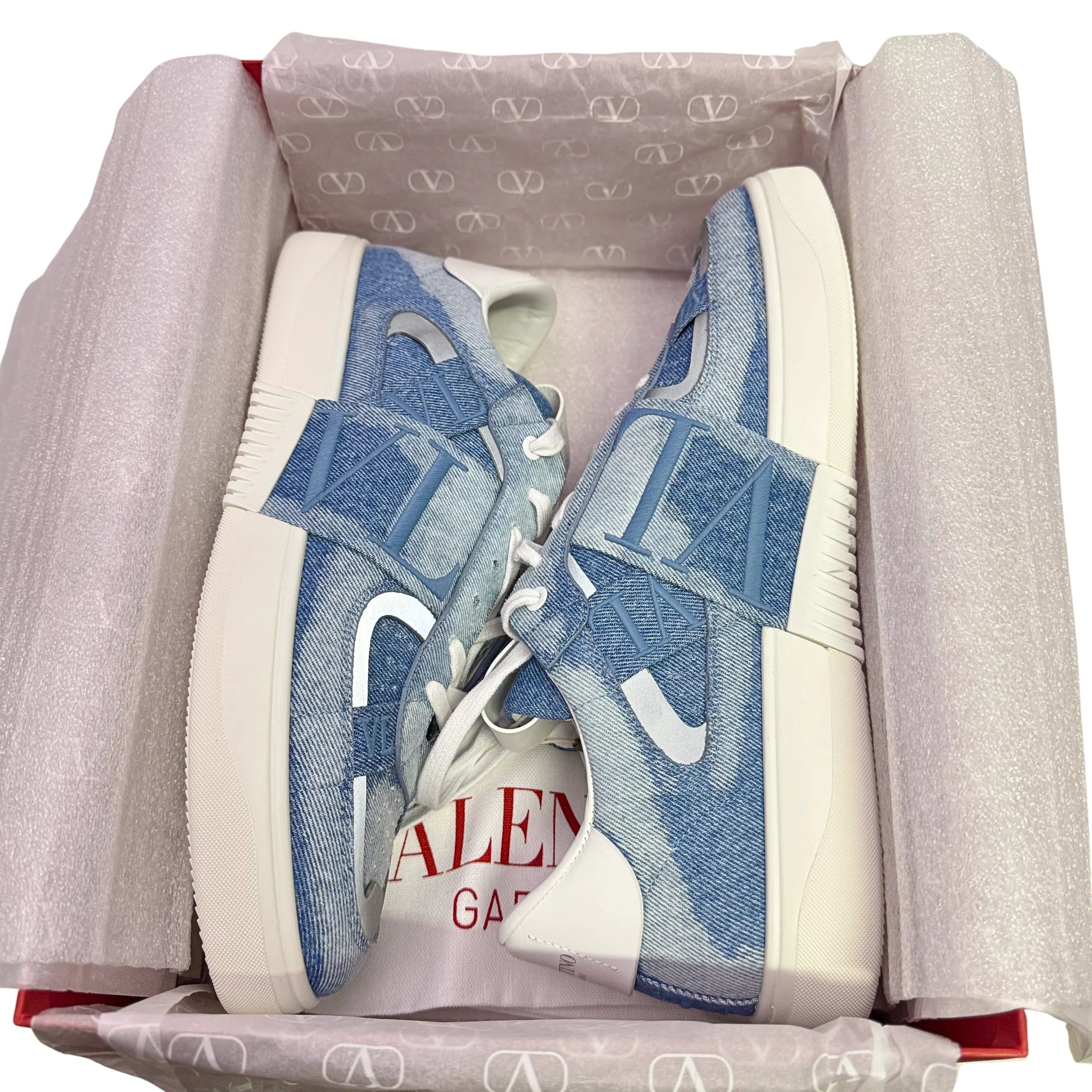 Valentino Garavani VNTZ Denim Sneakers Men's 45 - Lost Designer