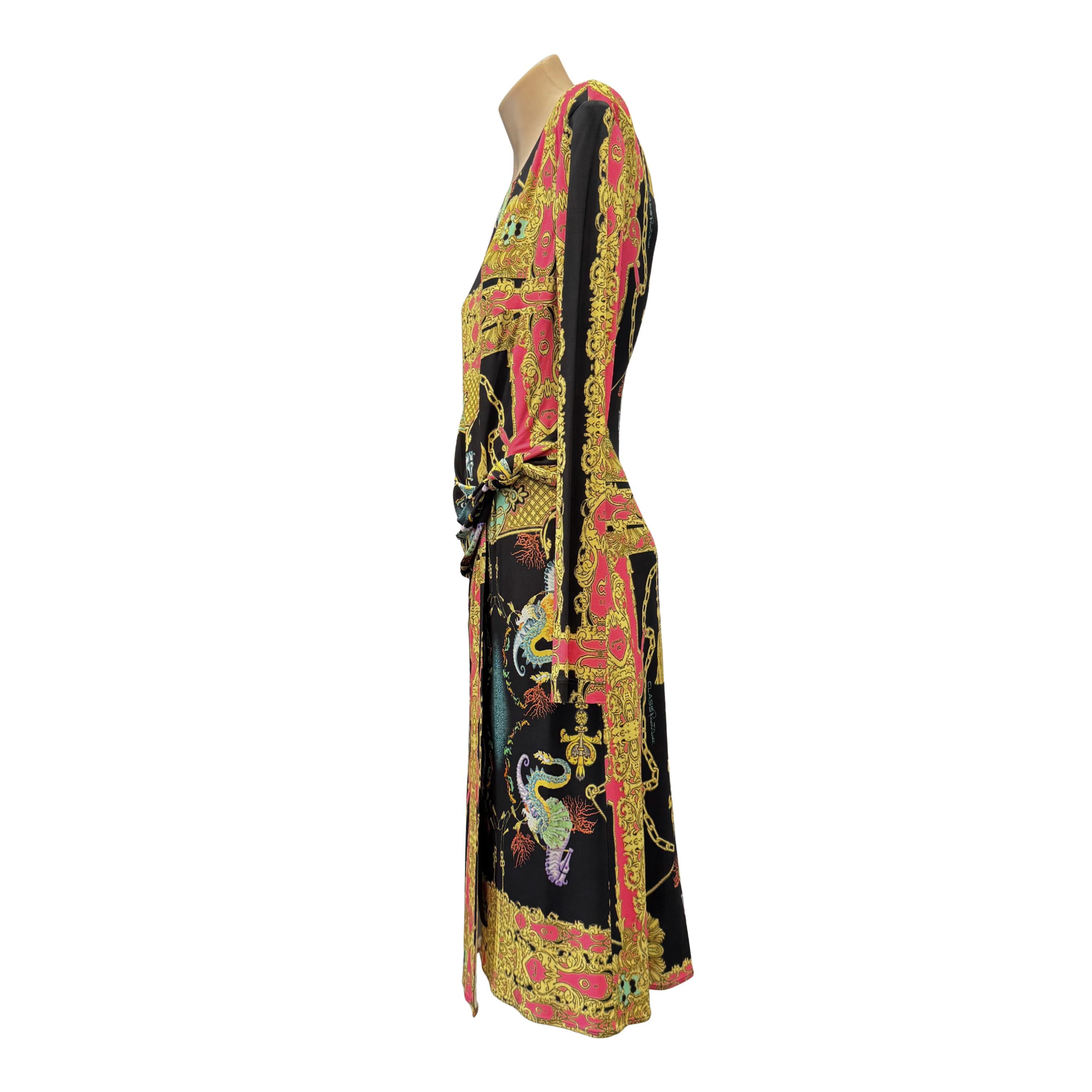Roberto Cavalli Class Dress 38 Multicolour