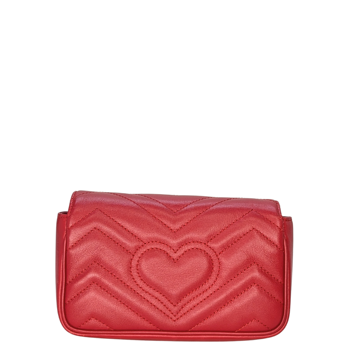 Gucci GG Marmont Mini Shoulder Bag Red