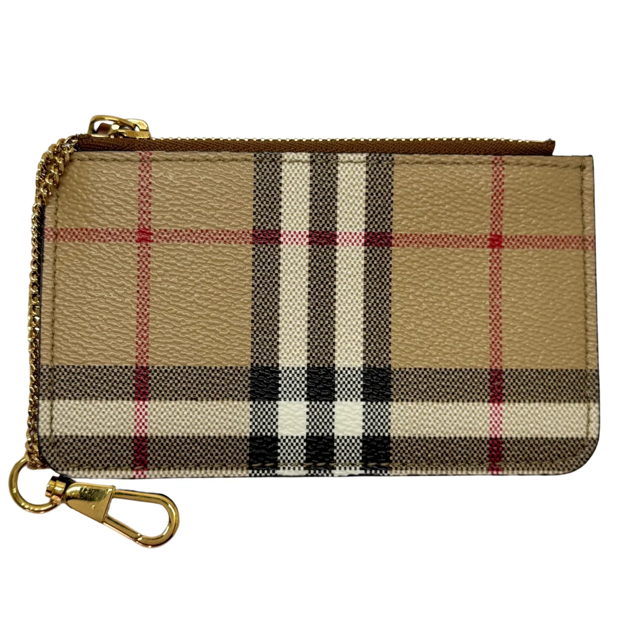 Burberry Check Strap Coin Case - Lost Designer