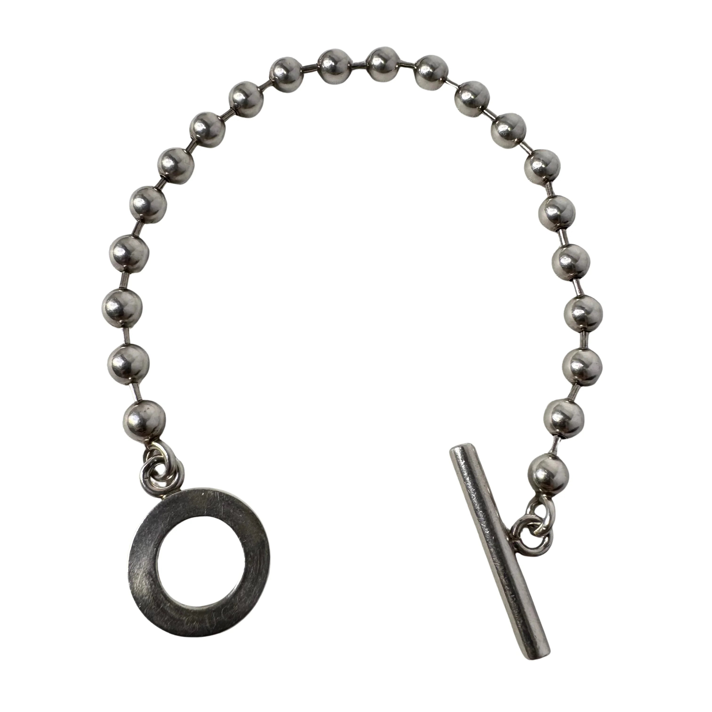 Gucci Ball Silver Bracelet - Lost Designer