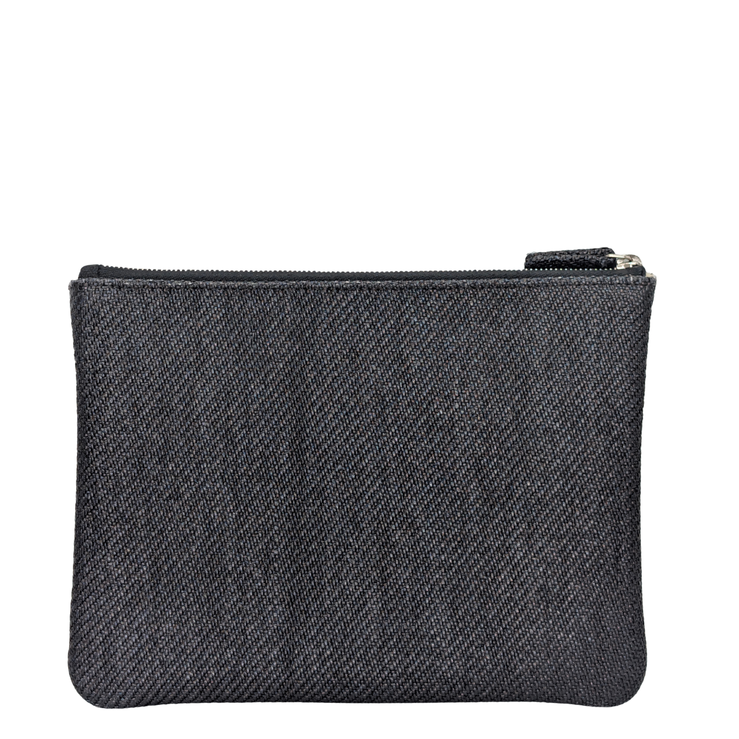 Chanel Deauville Line Case Clutch Canvas Bag