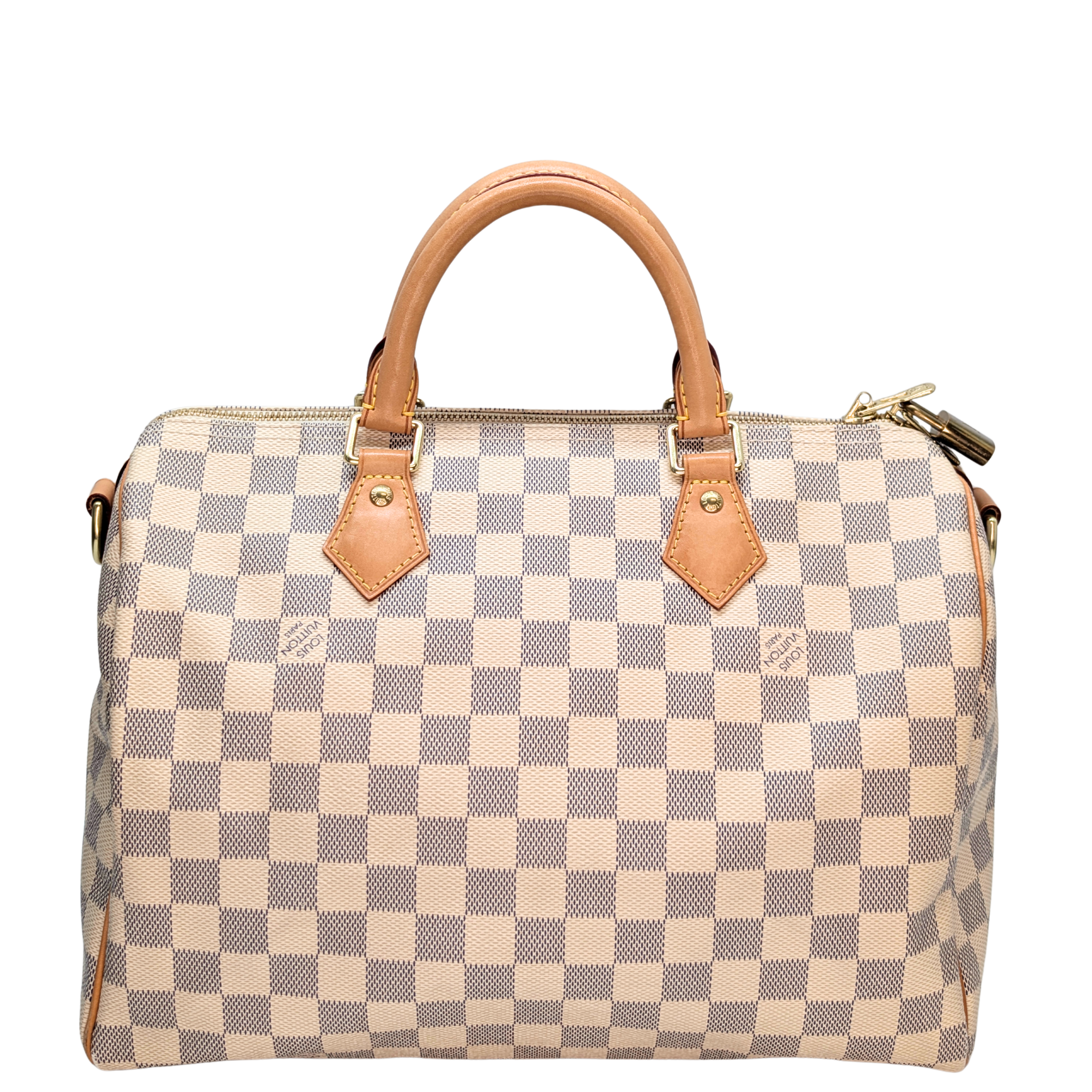 Louis Vuitton Speedy 30 Bandoulière Azur Damier Bag