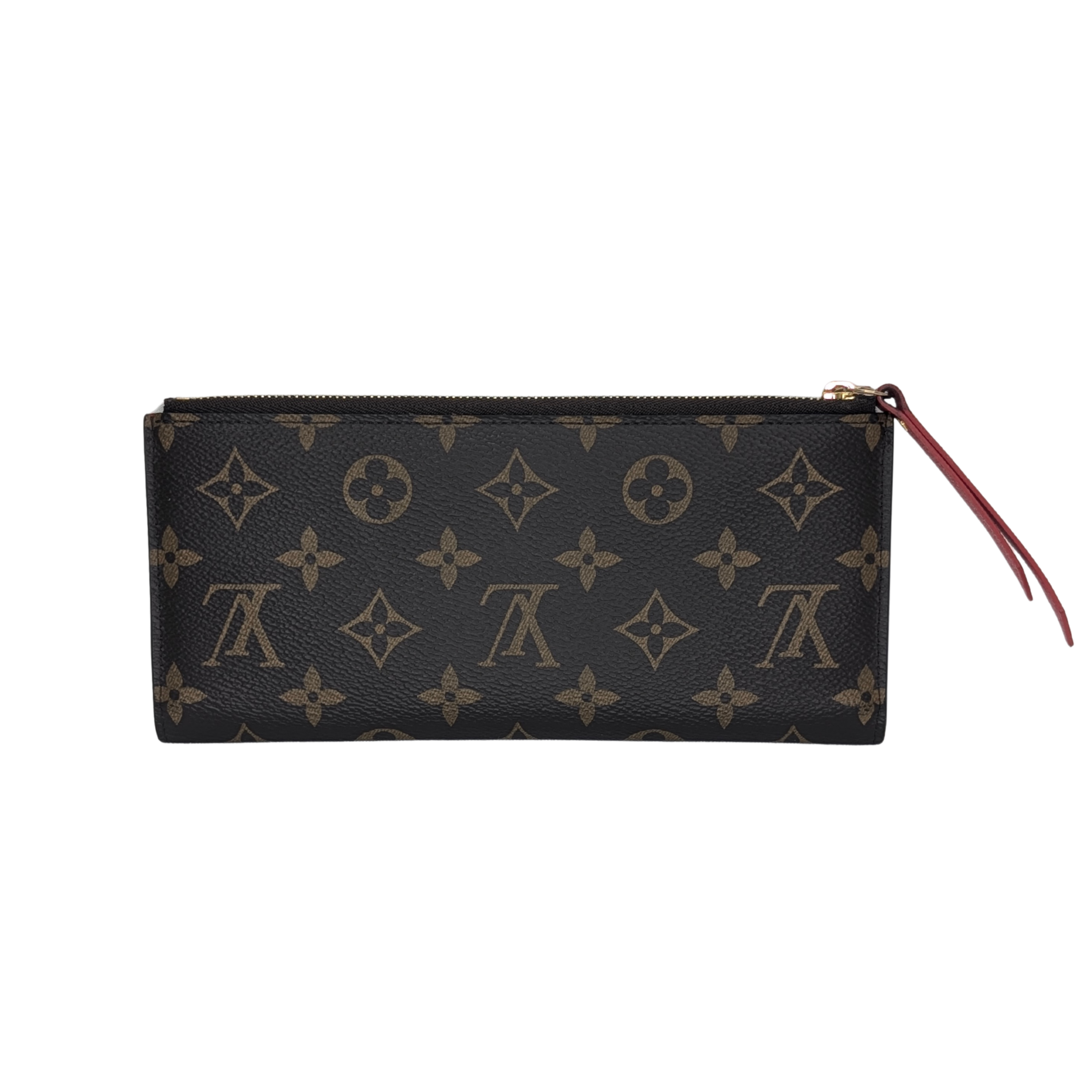 Louis Vuitton Coquelicot Monogram Canvas Adele Wallet