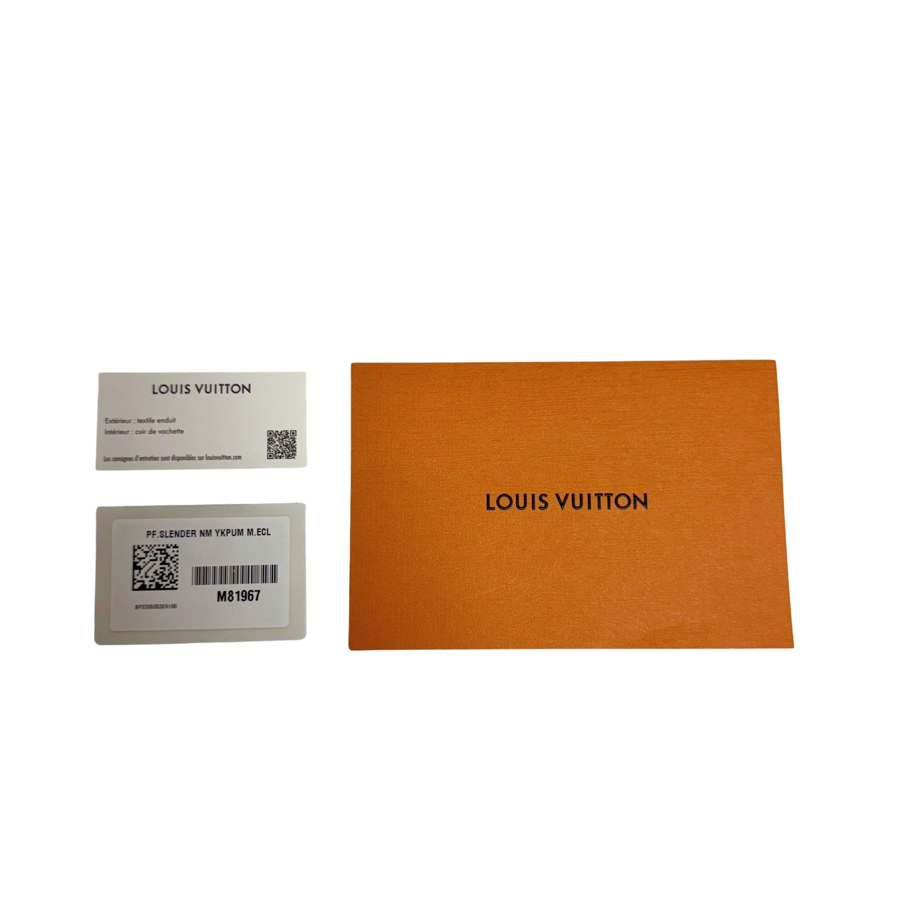 Louis Vuitton X Yayoi Kusama limited edition Eclipse Reverse Pumpkin Slender Wallet
