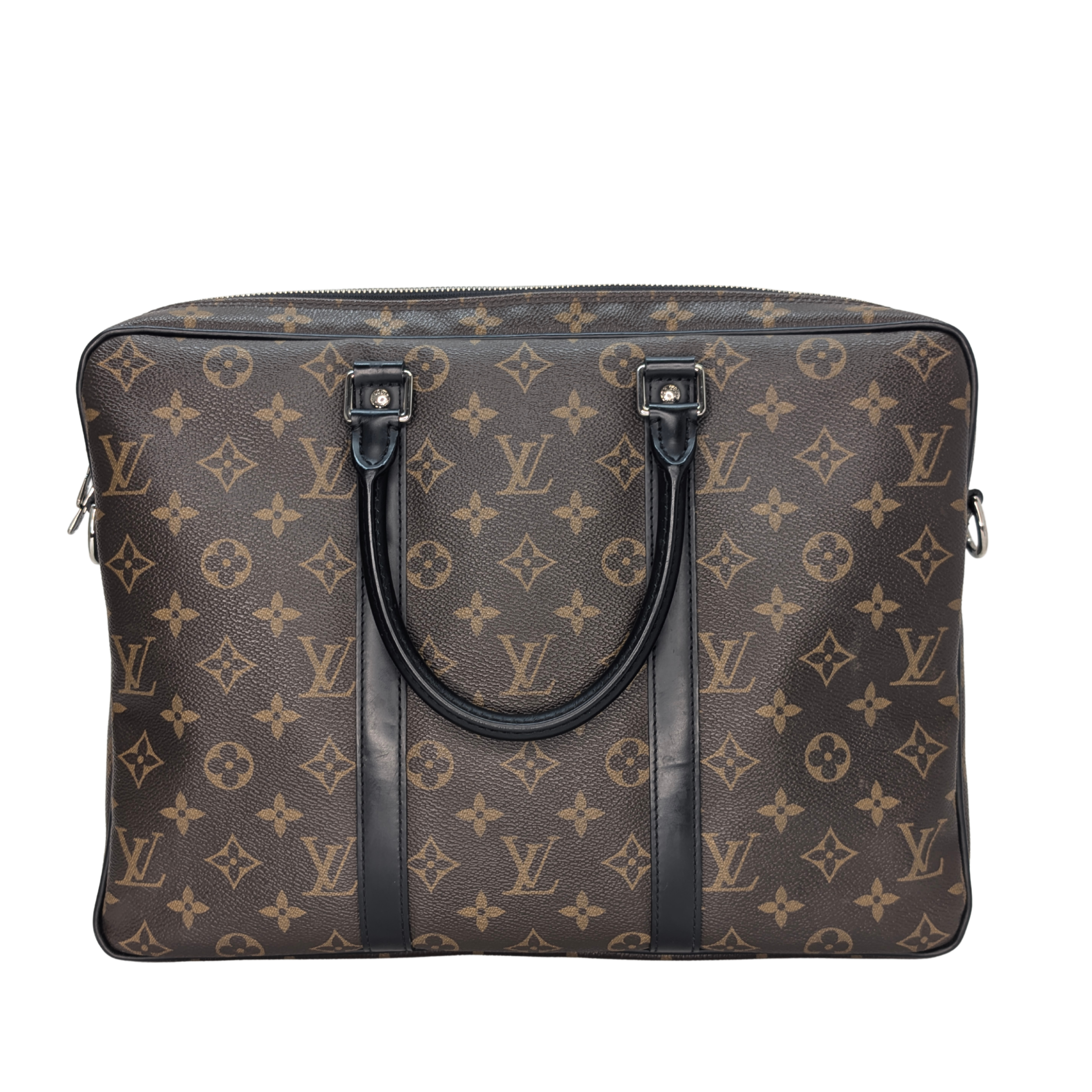 Louis Vuitton Porte Documents Voyage PM Bag Monogram Canvas