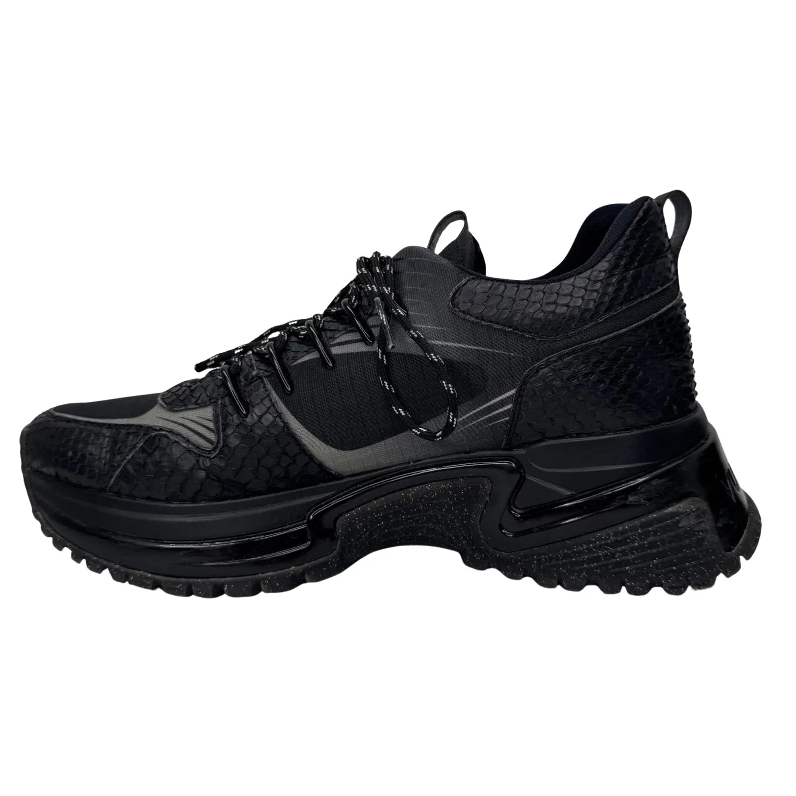 Louis Vuitton Run Away Pulse Sneakers Black - Lost Designer