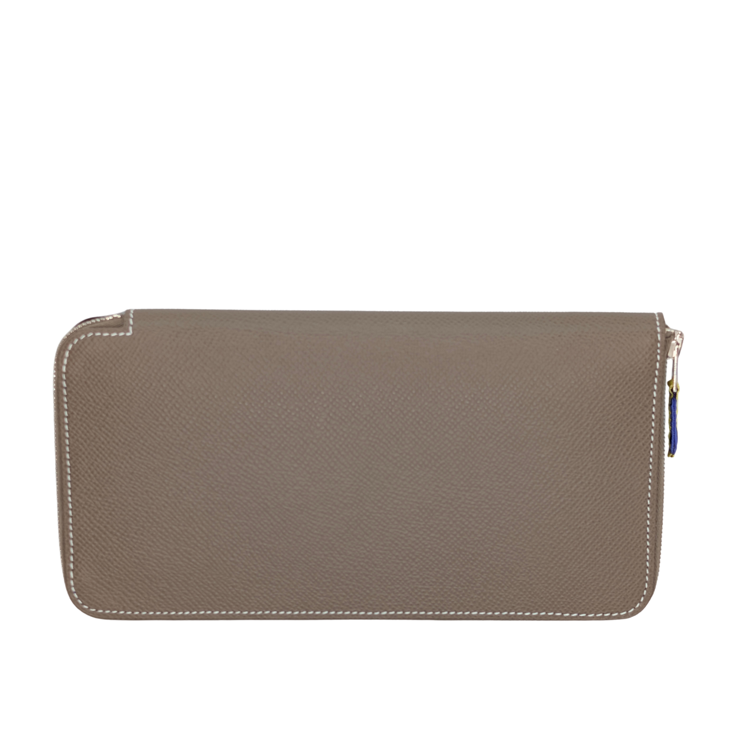 Hermes Silk'In Classique long wallet Epsom étoupe