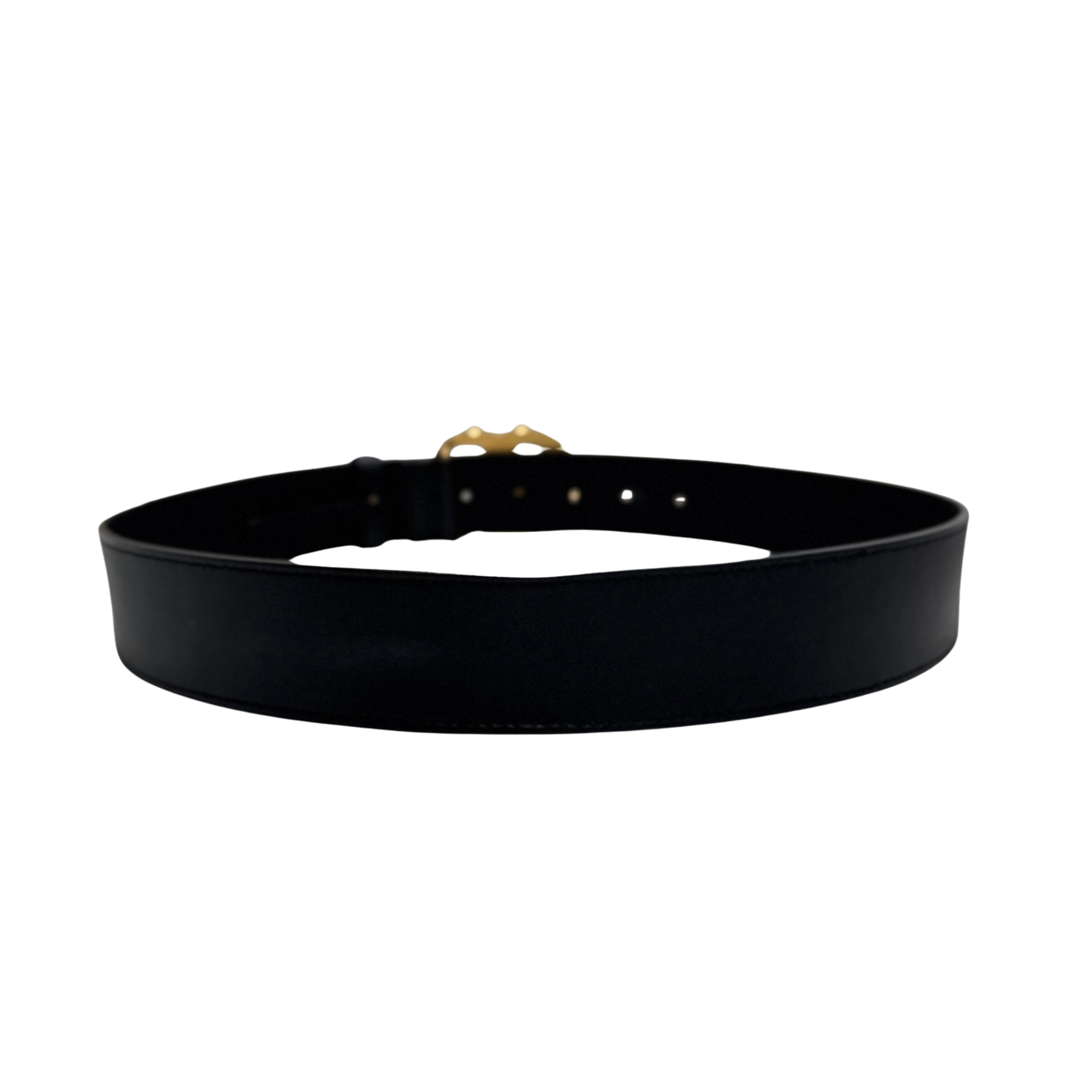 Gucci GG Marmont Wide Belt Leather Black 85/34