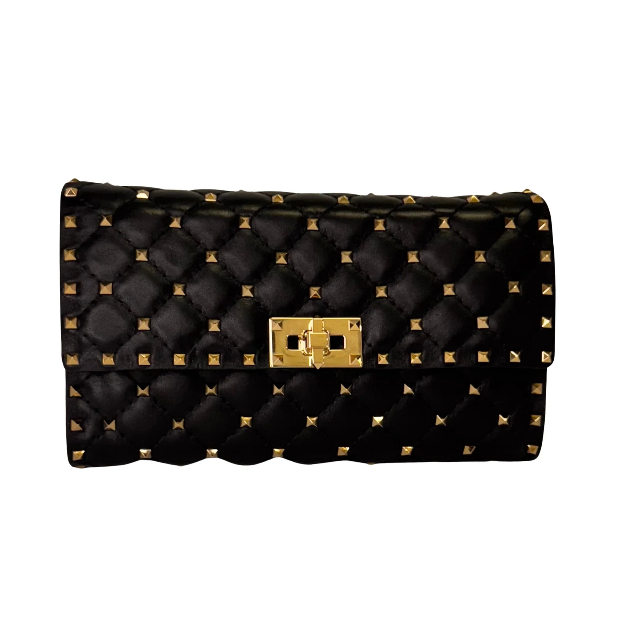 Valentino Garavani Rockstud Spike Bag Black
